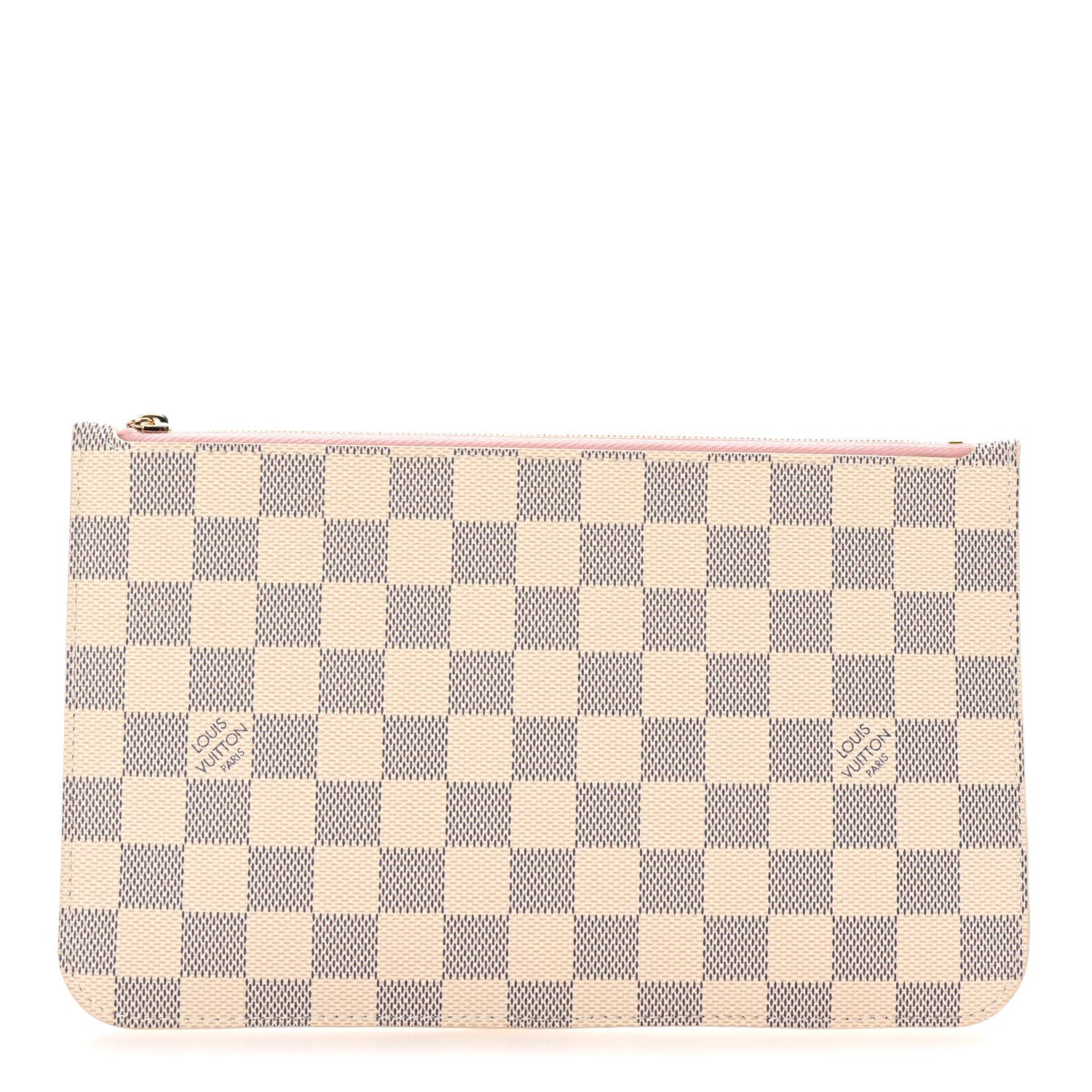 Damier Azur Neverfull MM GM Pochette Rose Ballerine