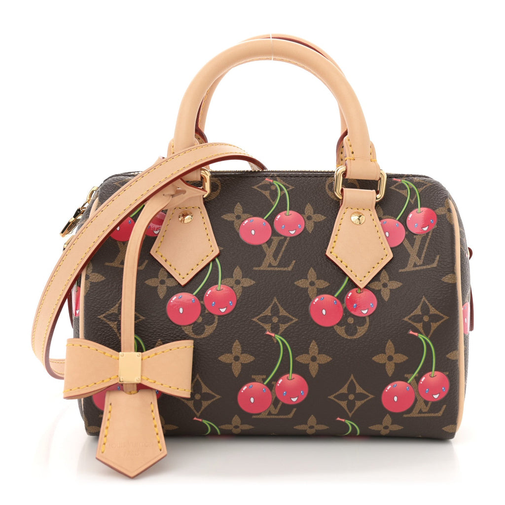 LV X TM Monogram Cerises Speedy Bandouliere 20
