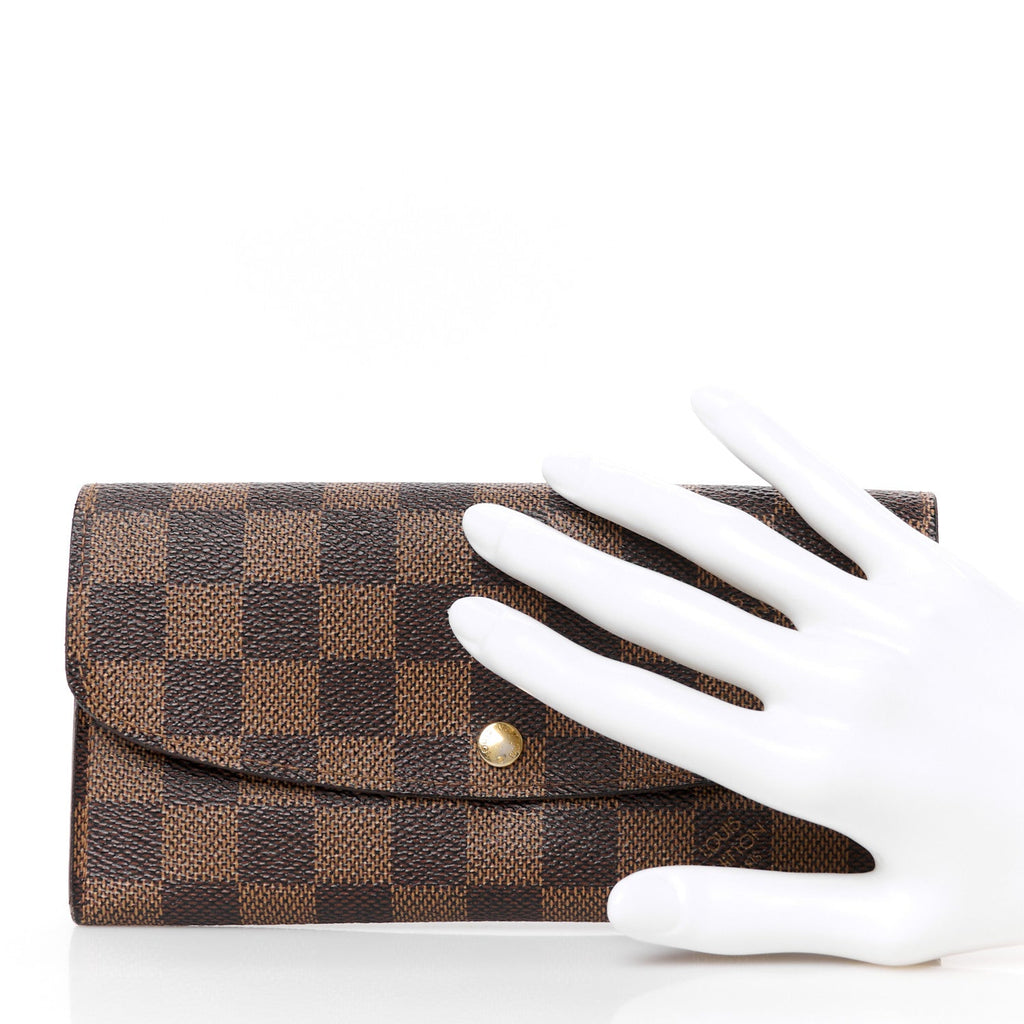 Damier Ebene Emilie Wallet