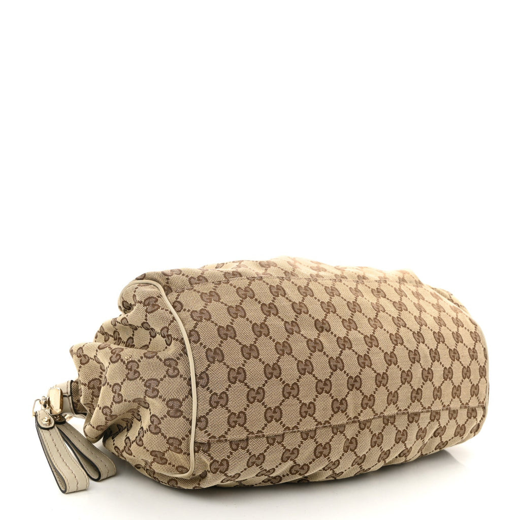 Monogram Medium Sukey Boston Off White