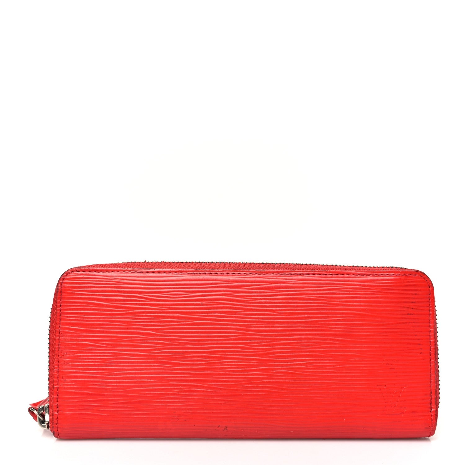 Epi Zippy Wallet Rouge