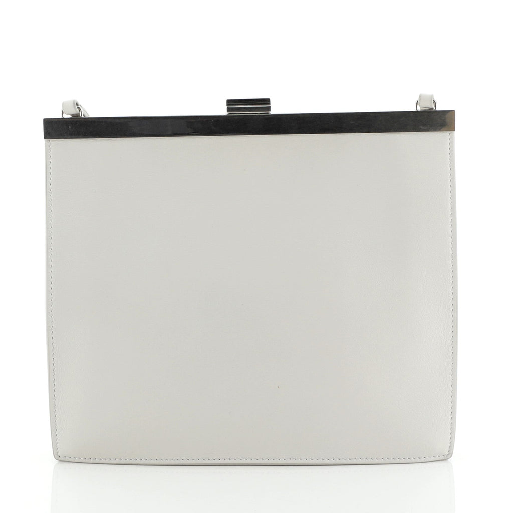 Clasp Crossbody Bag Leather Mini