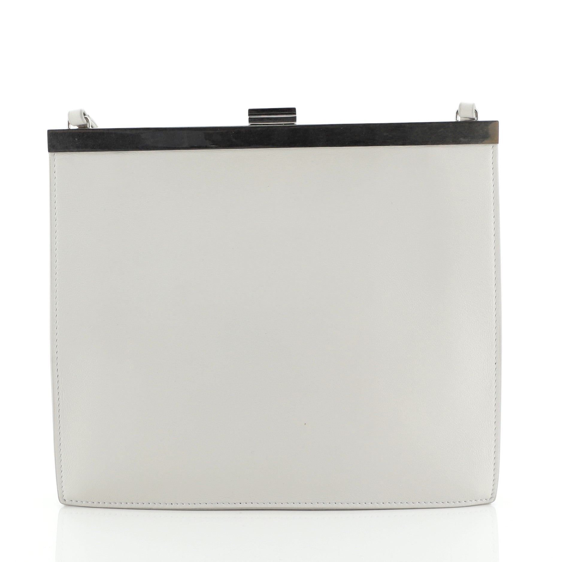 Clasp Crossbody Bag Leather Mini