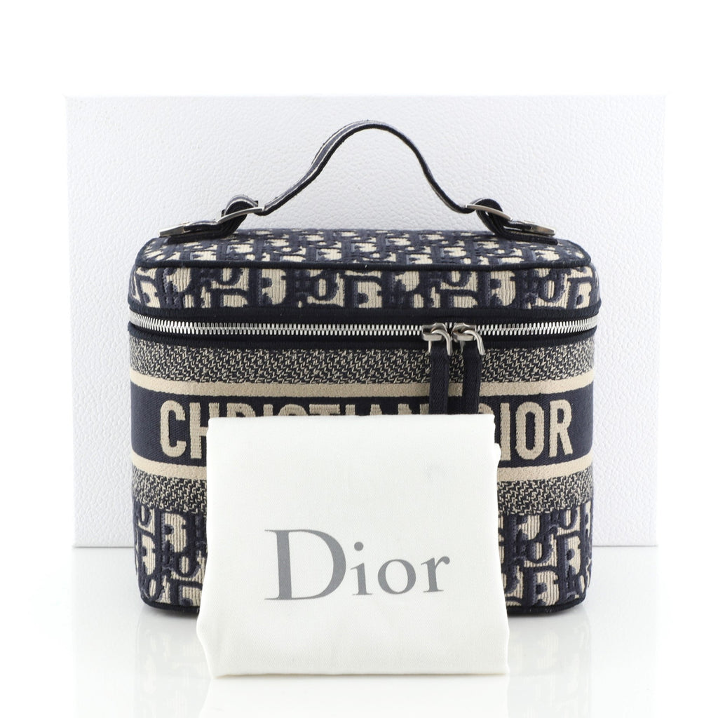 DiorTravel Vanity Case Oblique Canvas