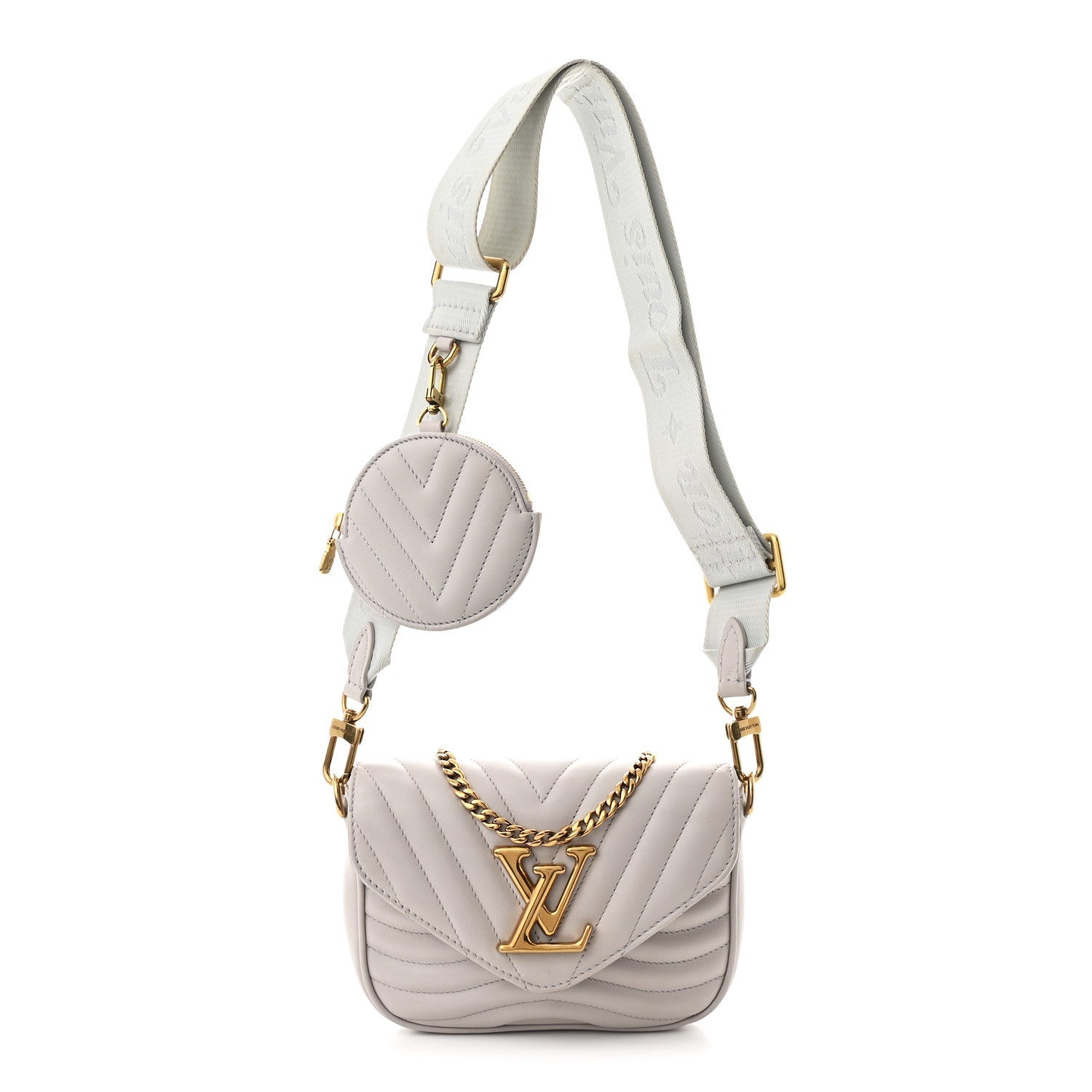 Calfskin New Wave Multi Pochette Brume