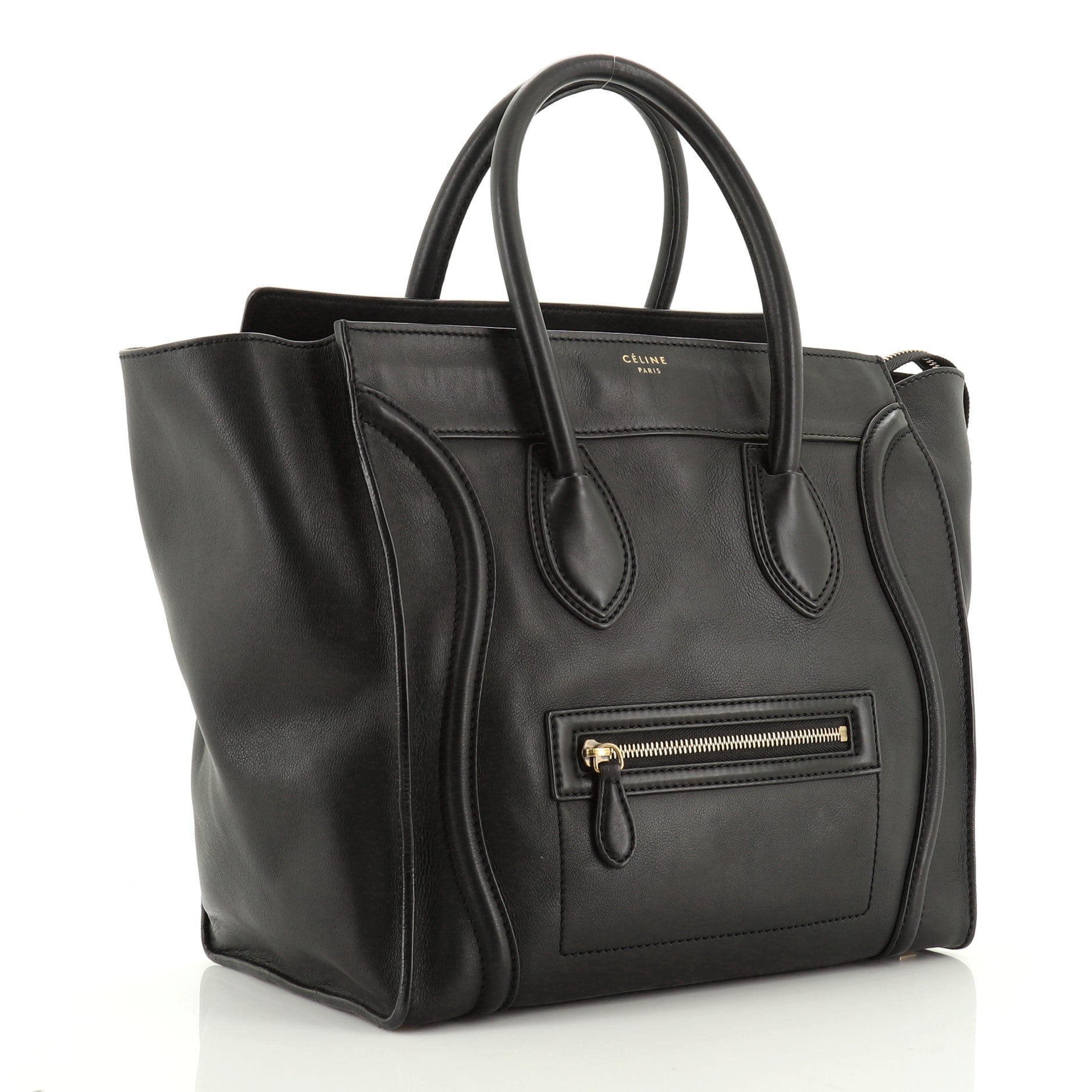 Luggage Bag Smooth Leather Mini