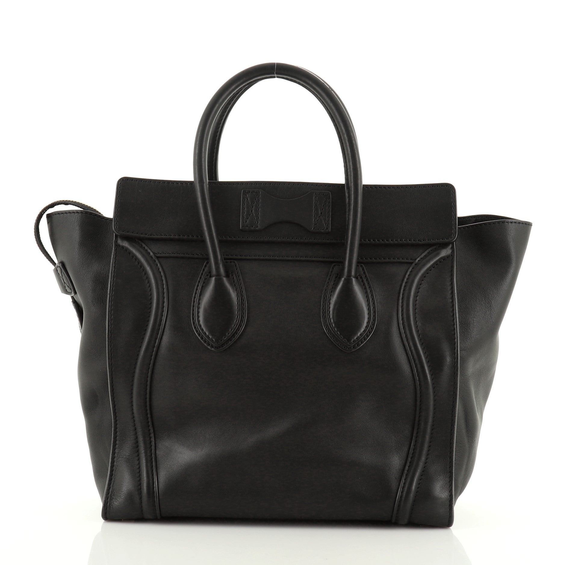 Luggage Bag Smooth Leather Mini