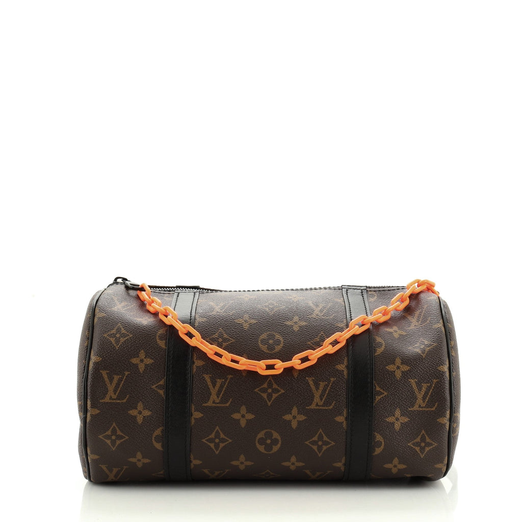 Solar Ray Papillon Messenger Monogram Canvas Mini