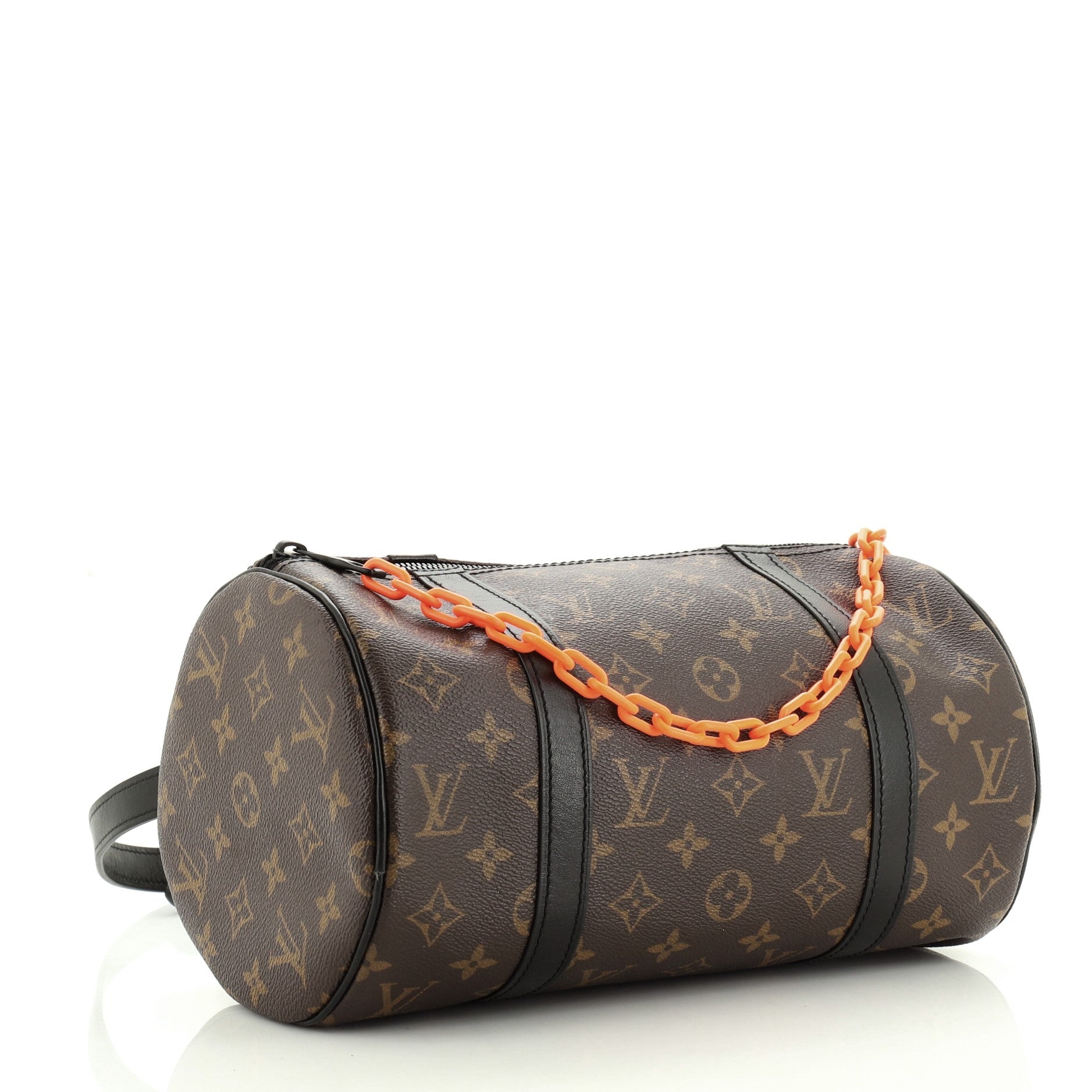 Solar Ray Papillon Messenger Monogram Canvas Mini