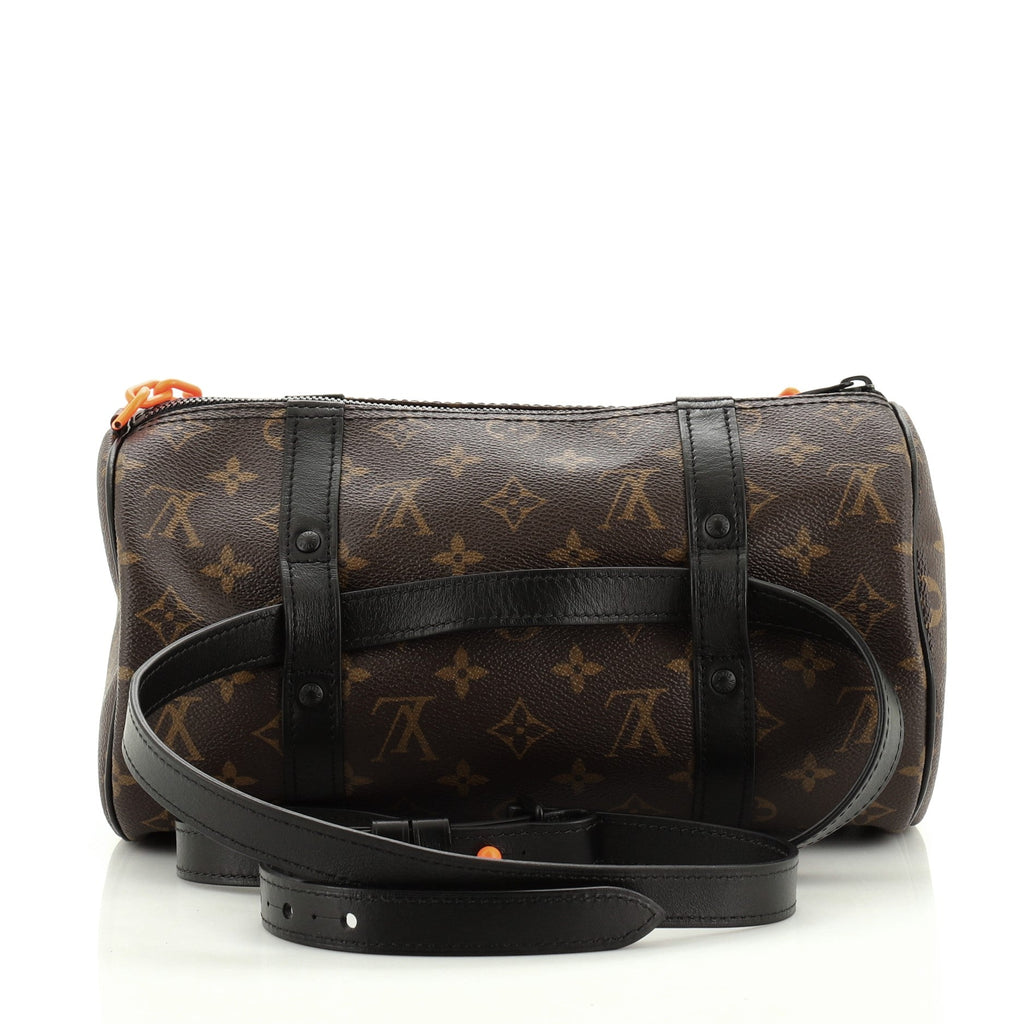 Solar Ray Papillon Messenger Monogram Canvas Mini