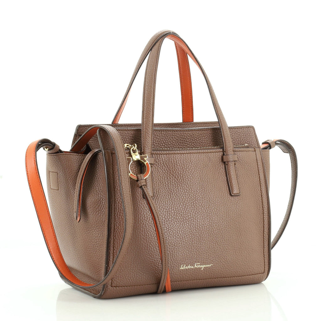 Amy Tote Pebbled Leather Mini