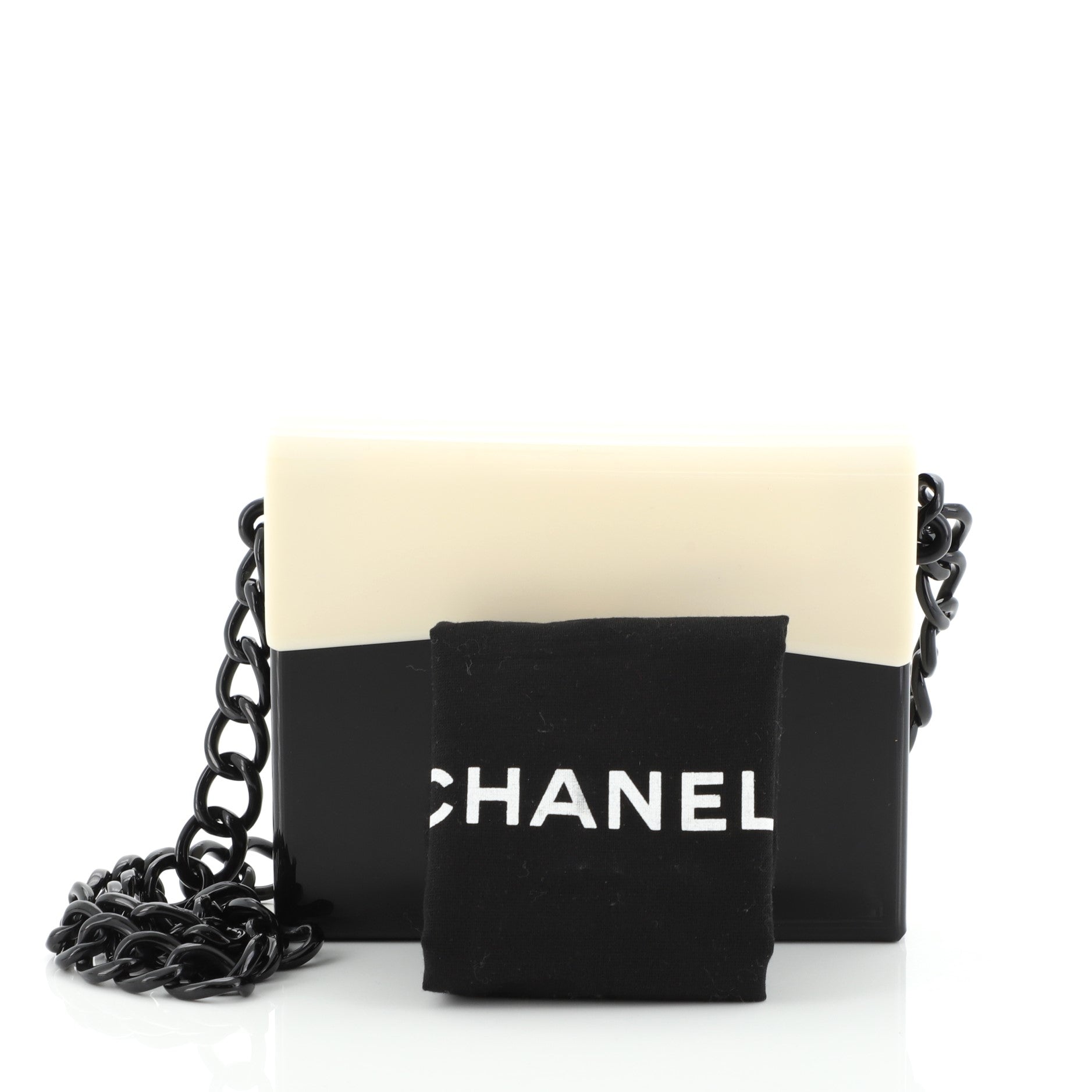 Vintage CC Chain Shoulder Bag Resin Mini