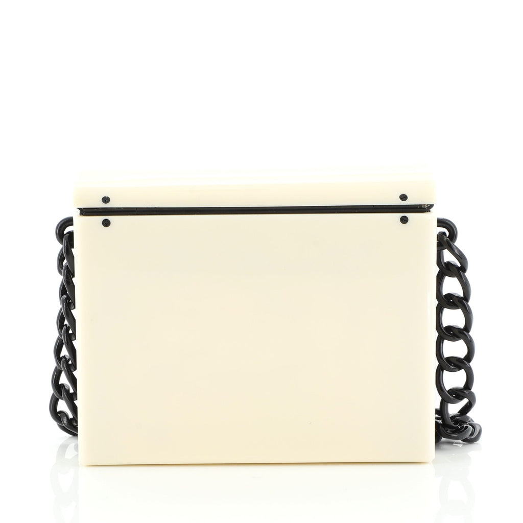 Vintage CC Chain Shoulder Bag Resin Mini