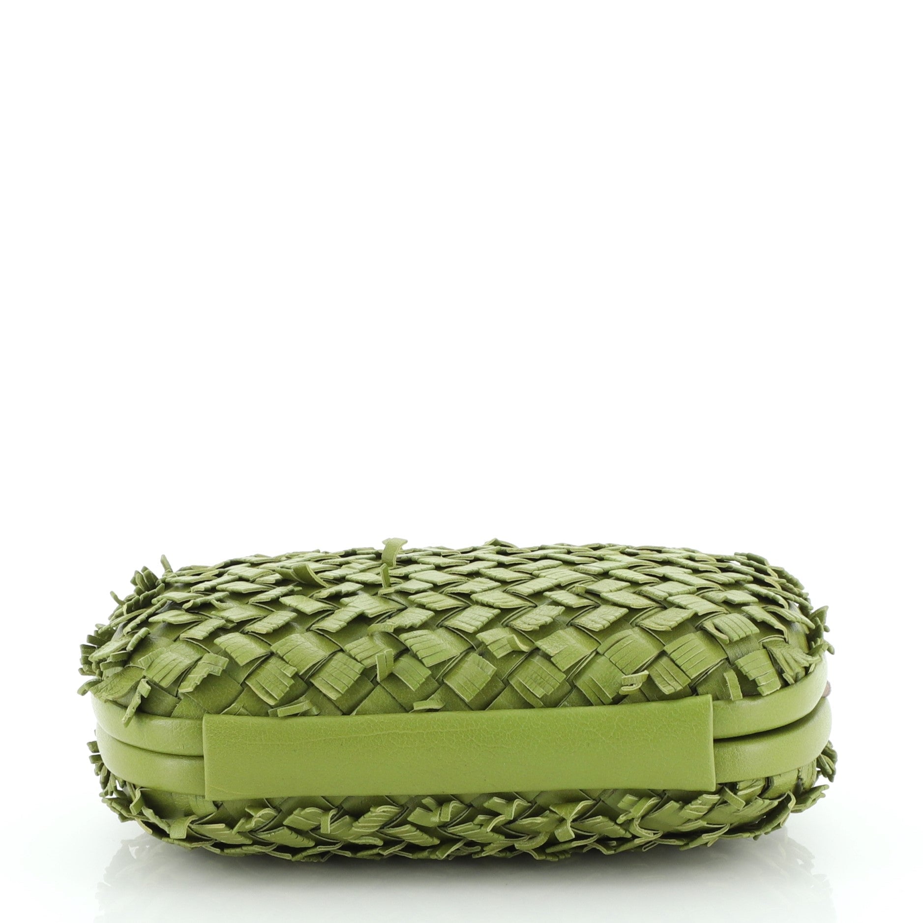 Box Knot Clutch Fringe Intrecciato Nappa Small