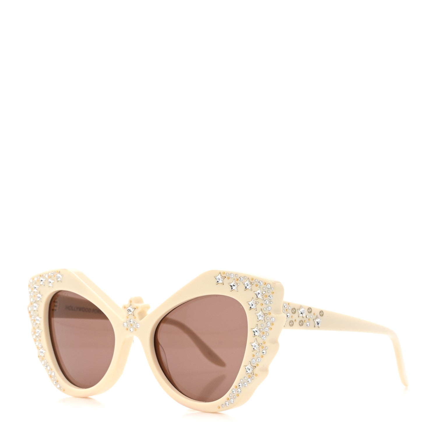 Acetate Crystal Sunglasses GG1095S Ivory