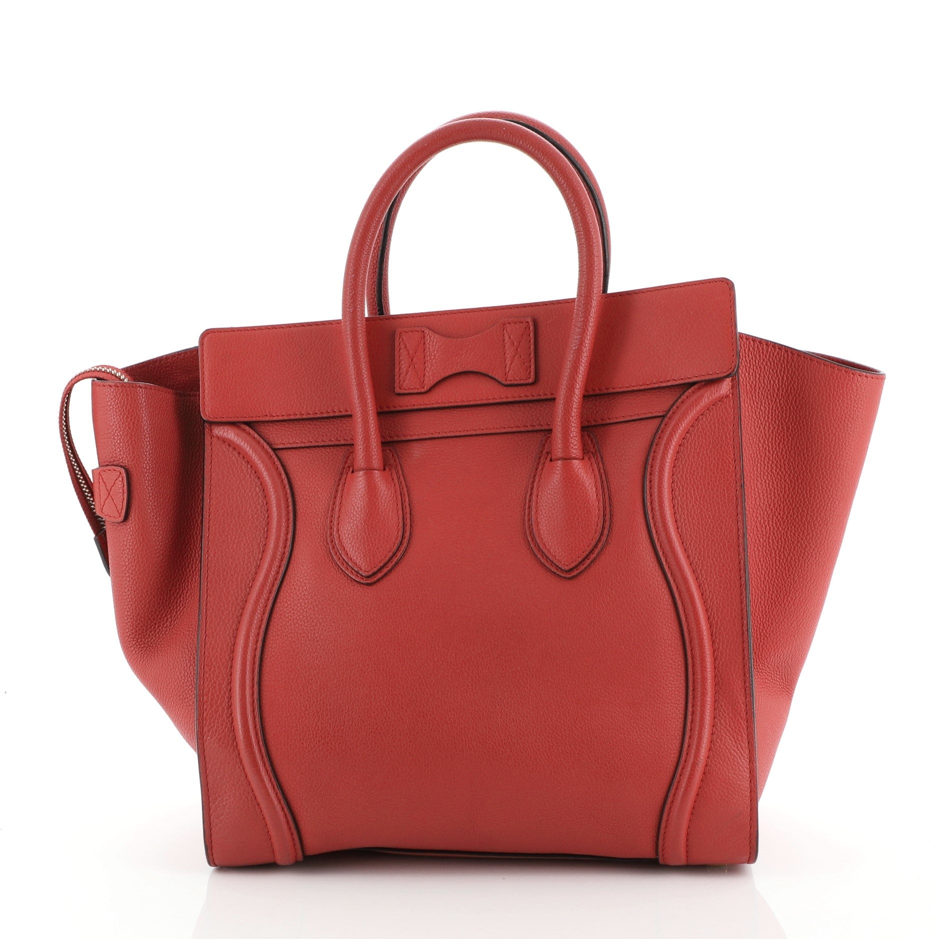 Luggage Bag Grainy Leather Mini