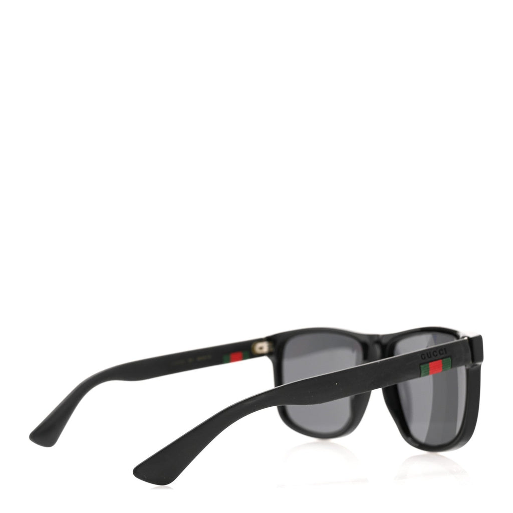 Web Square Frame GG0010S Sunglasses Black