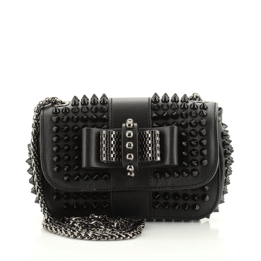 Sweet Charity Crossbody Bag Spiked Leather Mini