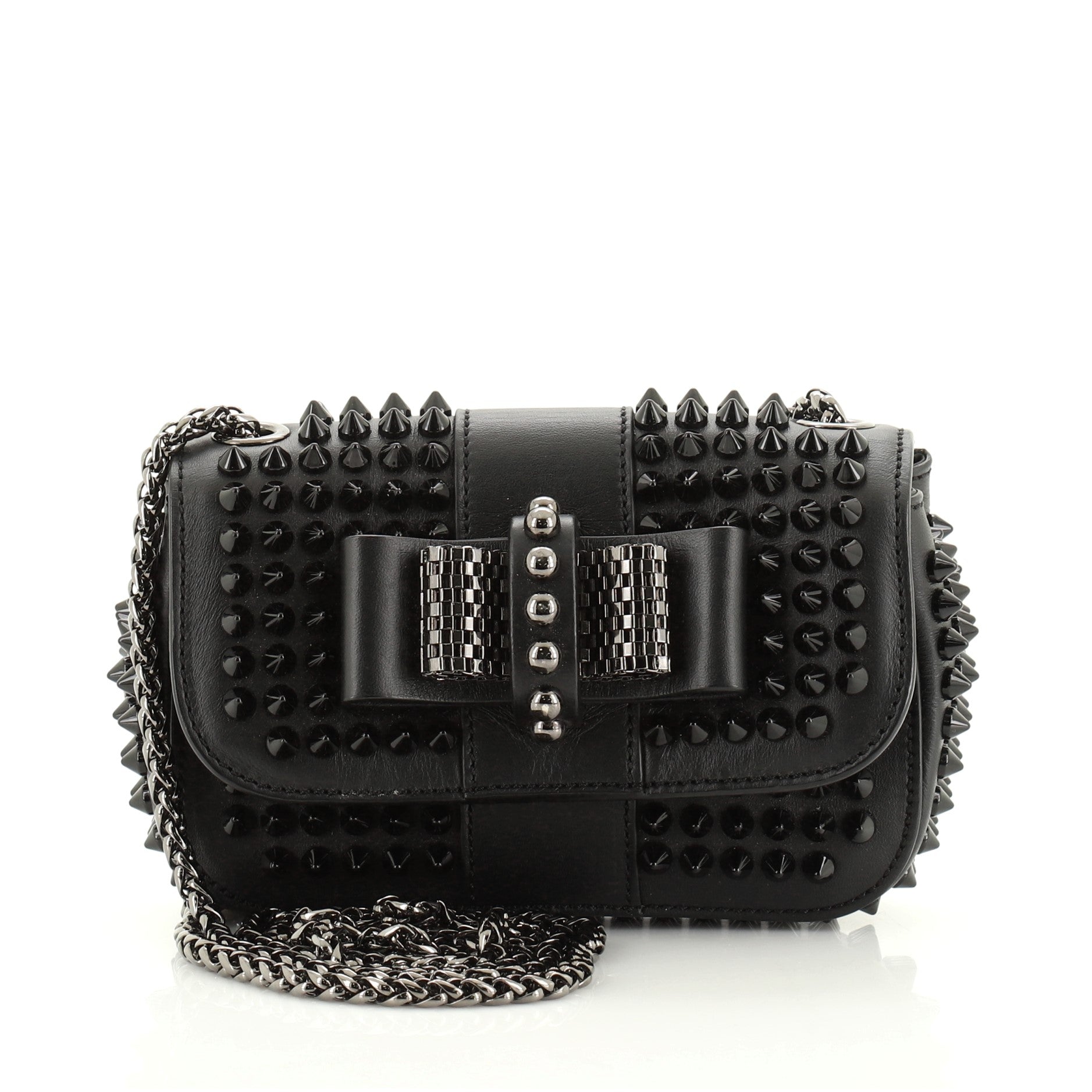 Sweet Charity Crossbody Bag Spiked Leather Mini