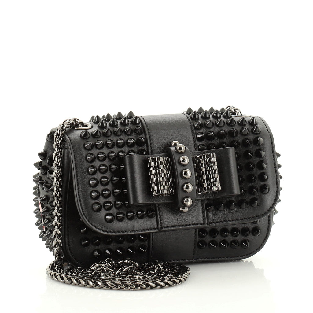 Sweet Charity Crossbody Bag Spiked Leather Mini