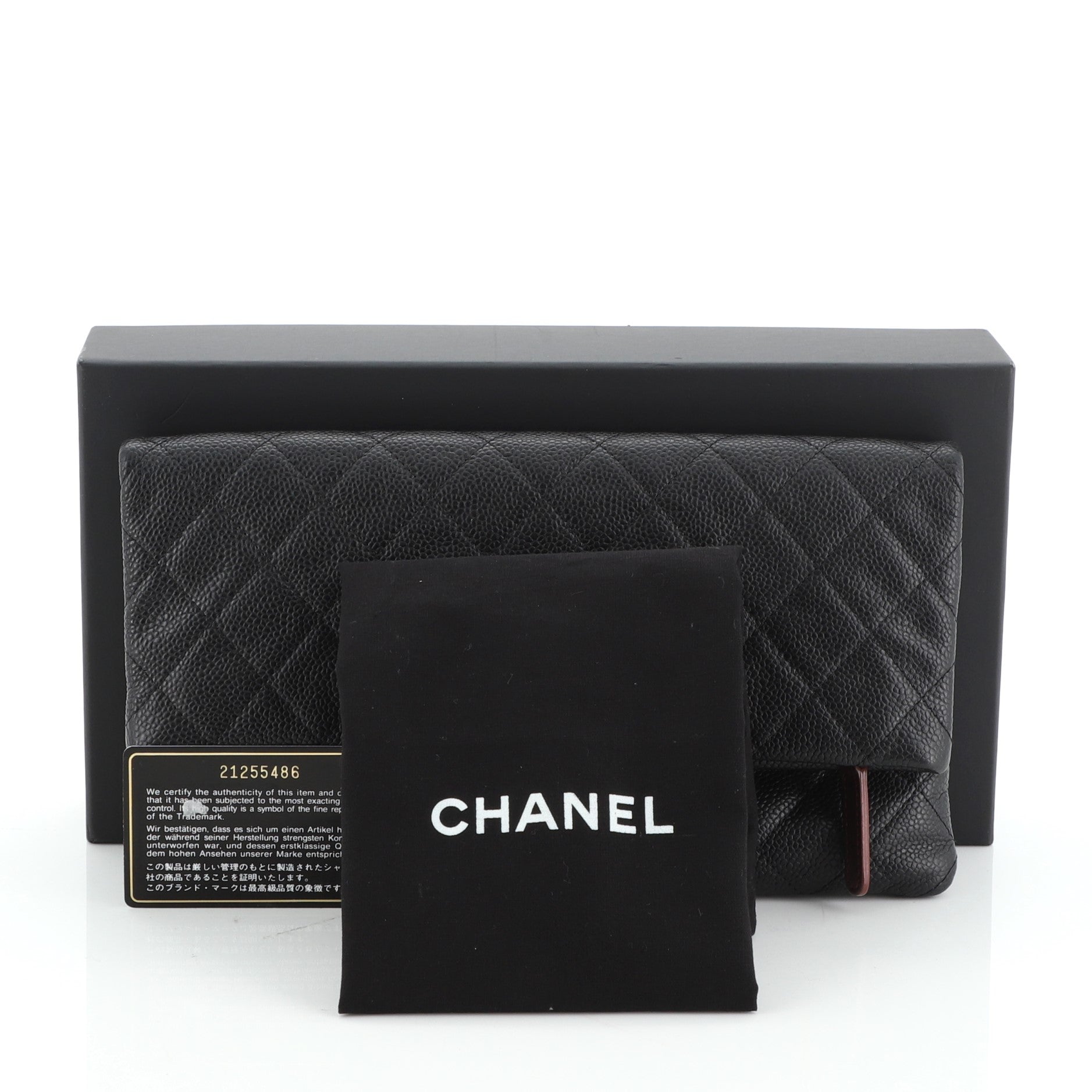 Beauty CC Clutch Quilted Caviar