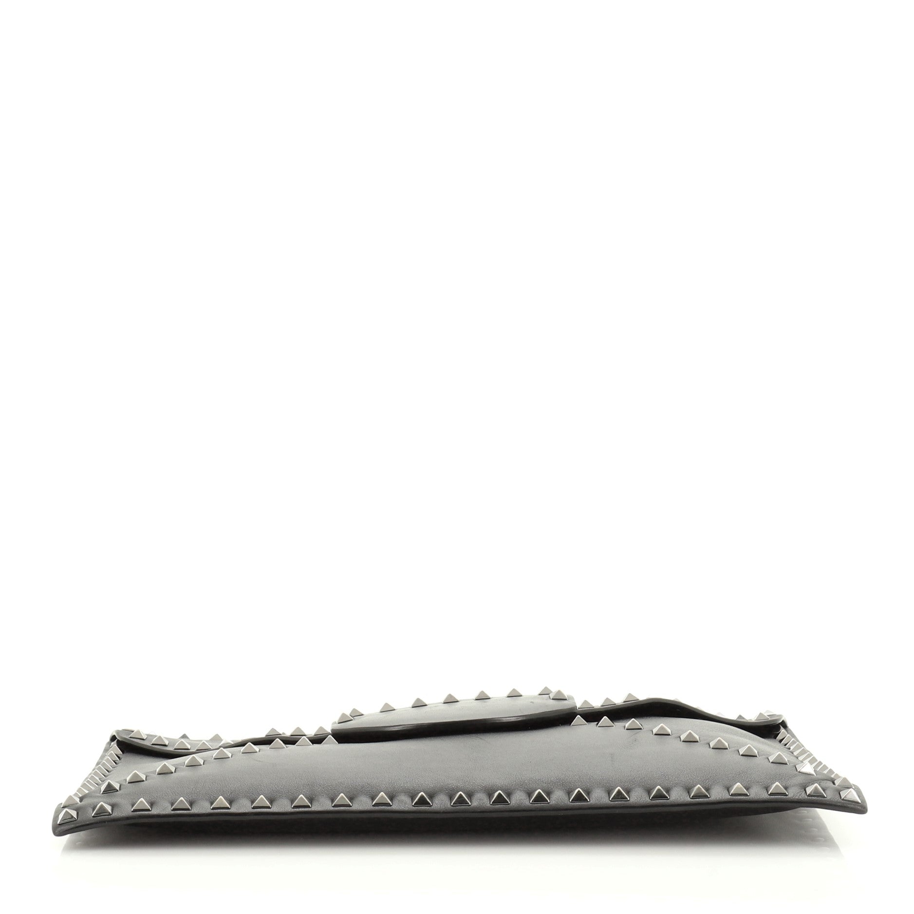 Rockstud Untitled Clutch Leather Medium