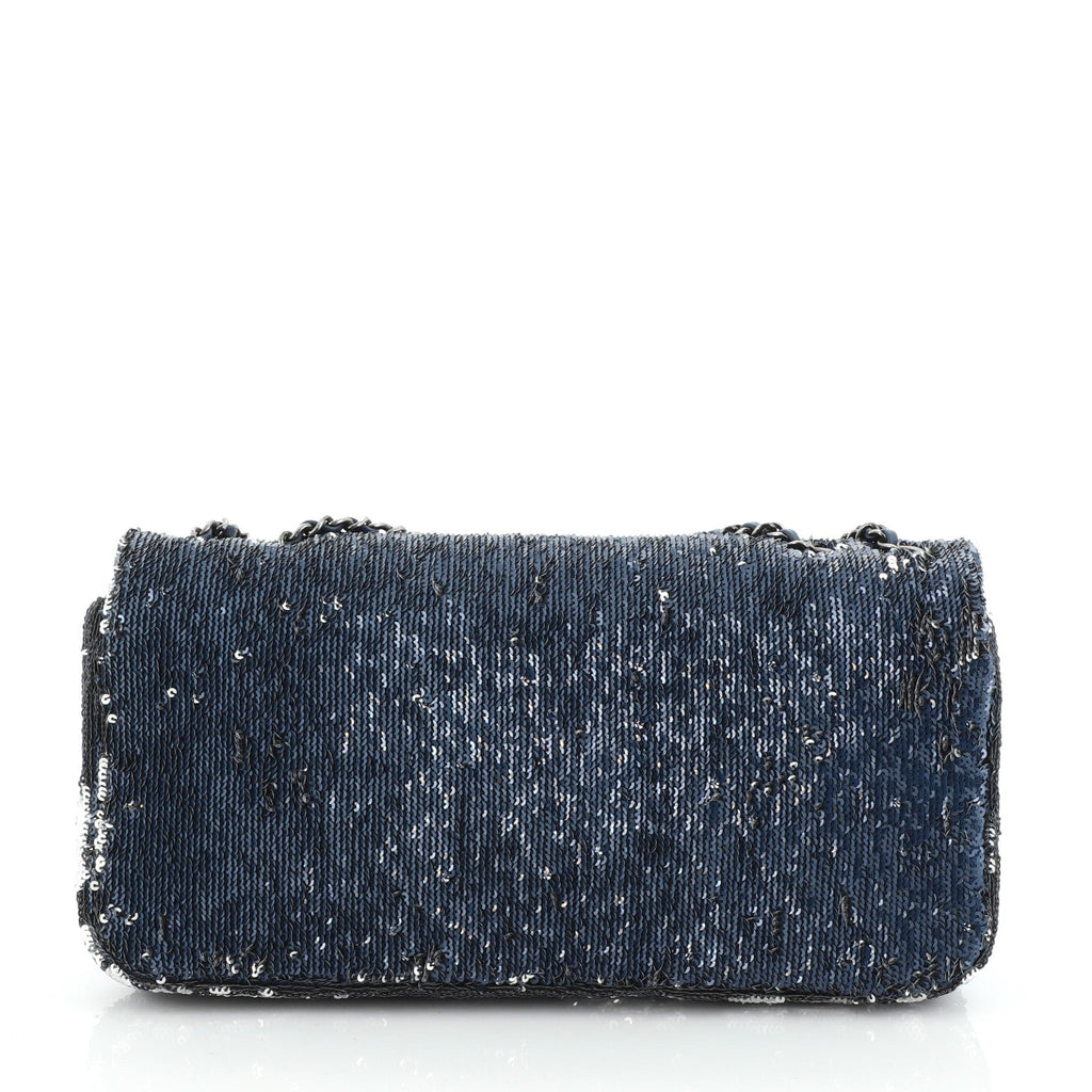 Coco Cuba Chain Clutch Sequins