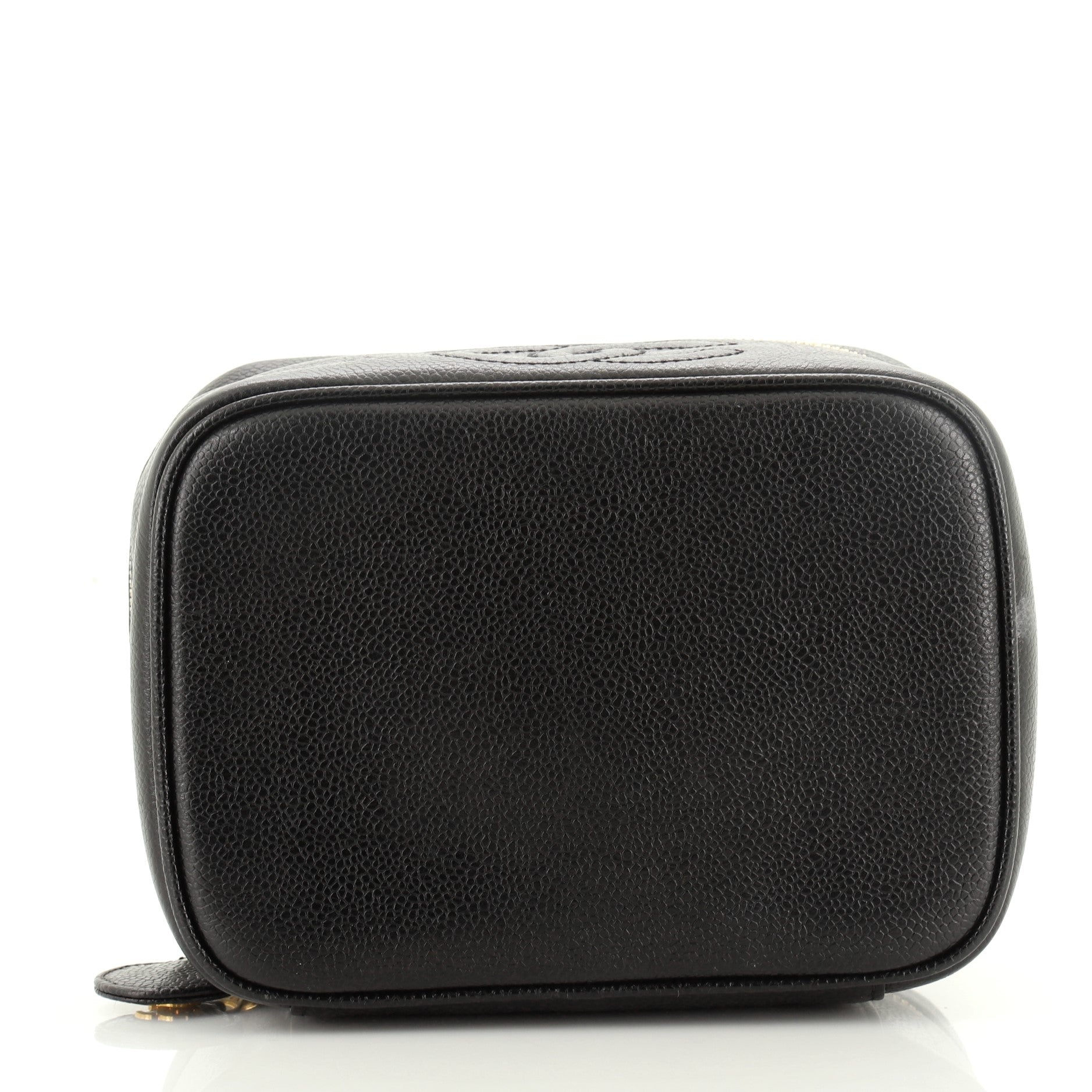 Vintage Timeless Cosmetic Case Caviar Medium