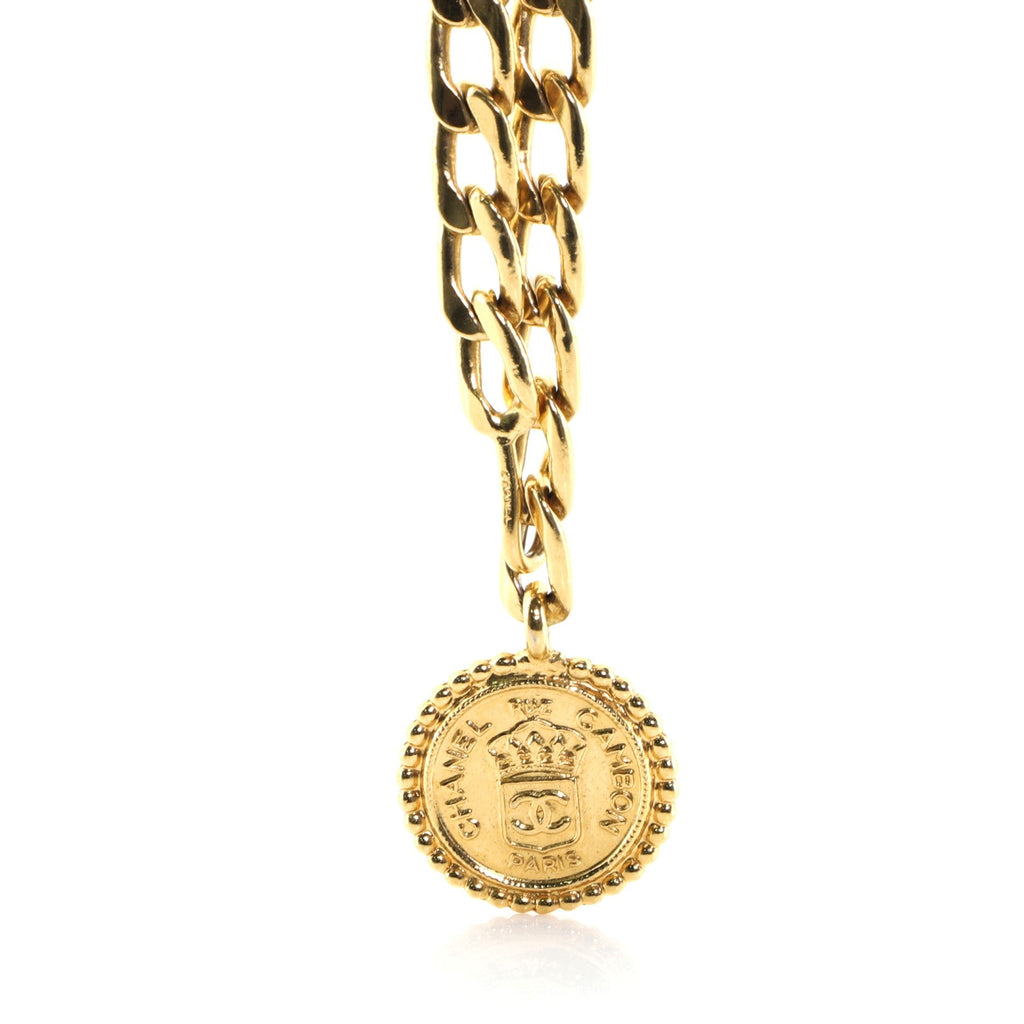 Vintage Medallion Chain Belt Metal