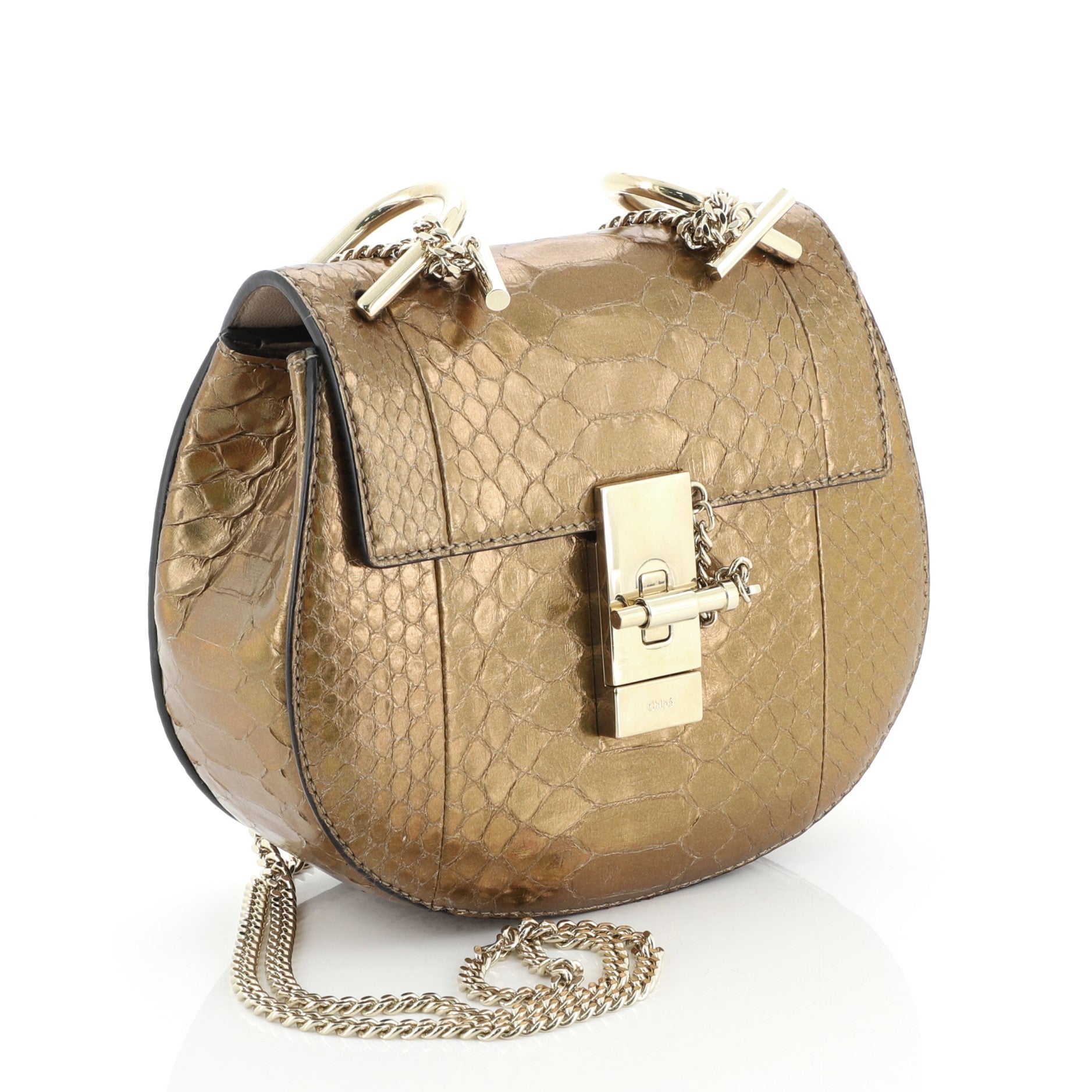 Drew Crossbody Bag Python Mini