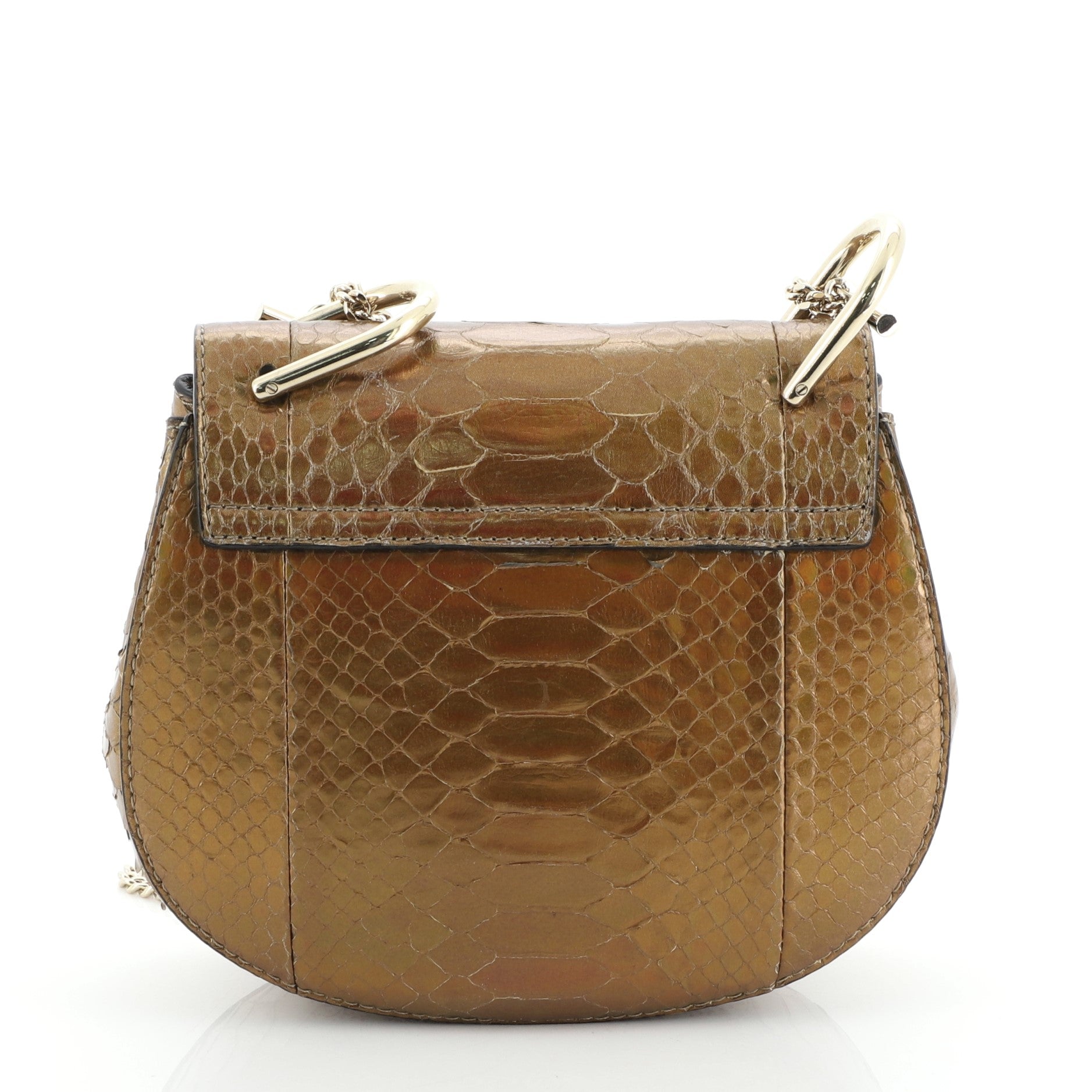 Drew Crossbody Bag Python Mini