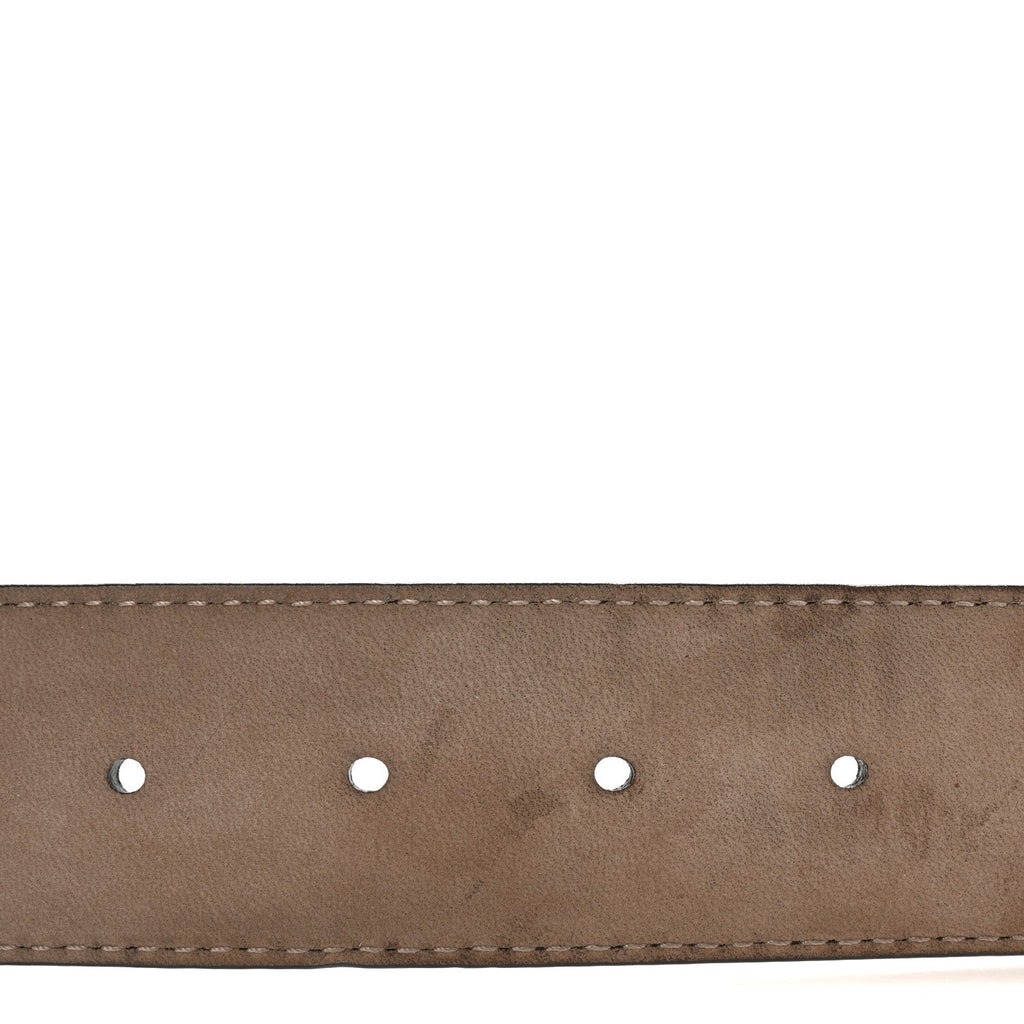 Guccissima Interlocking G 40mm Belt 85 34 Brown