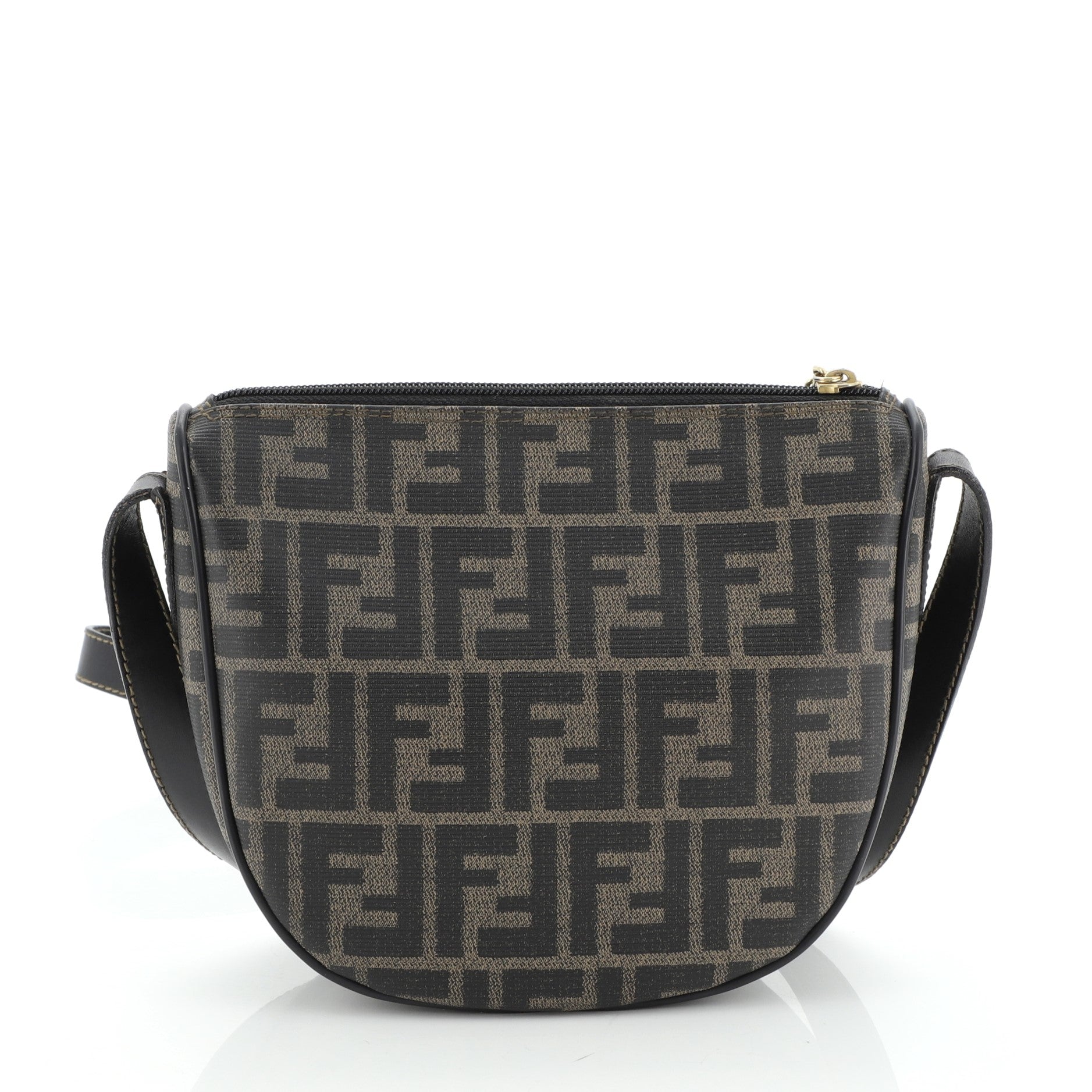 Zip Crossbody Bag Zucca Canvas Mini
