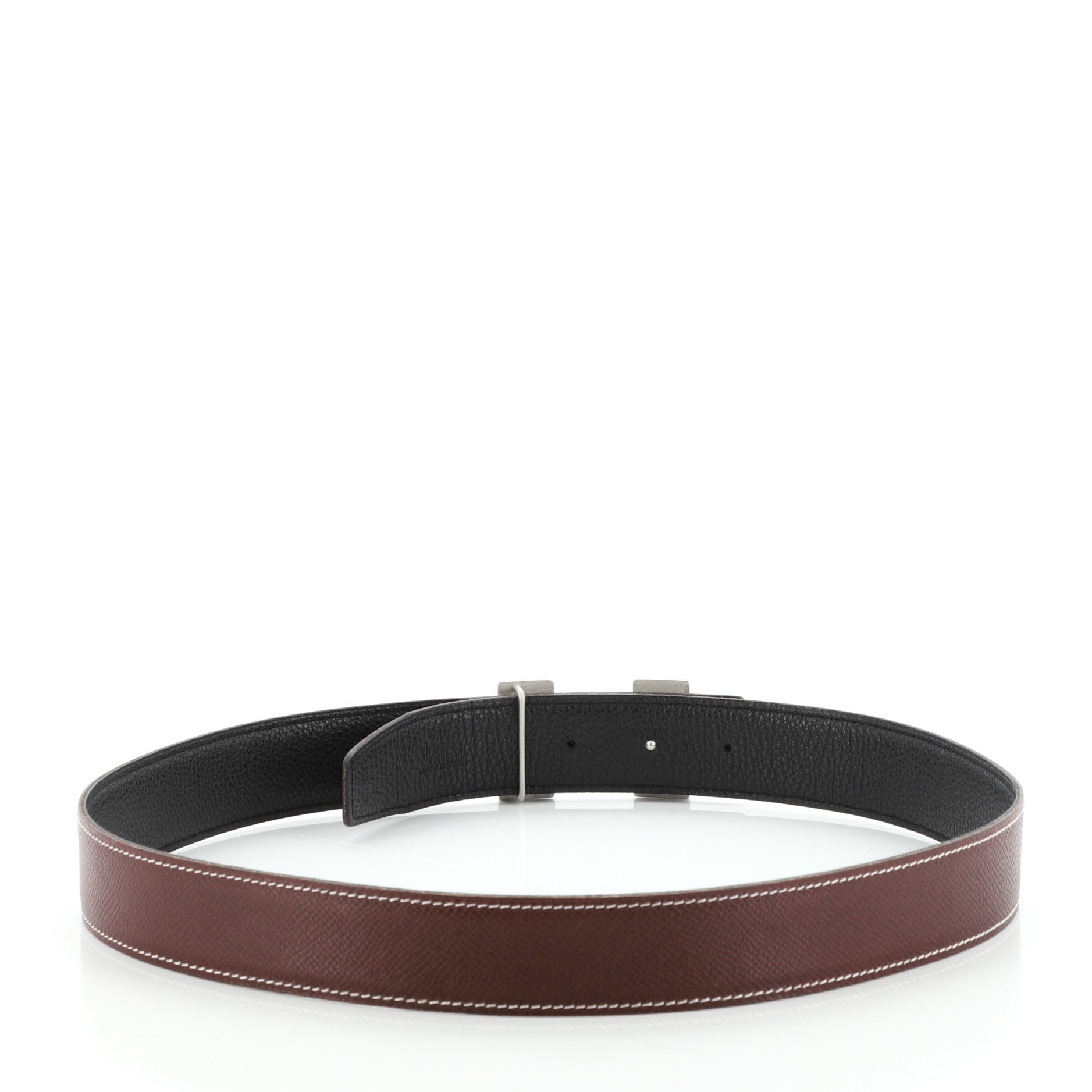 Constance Reversible Belt Leather Thin 80