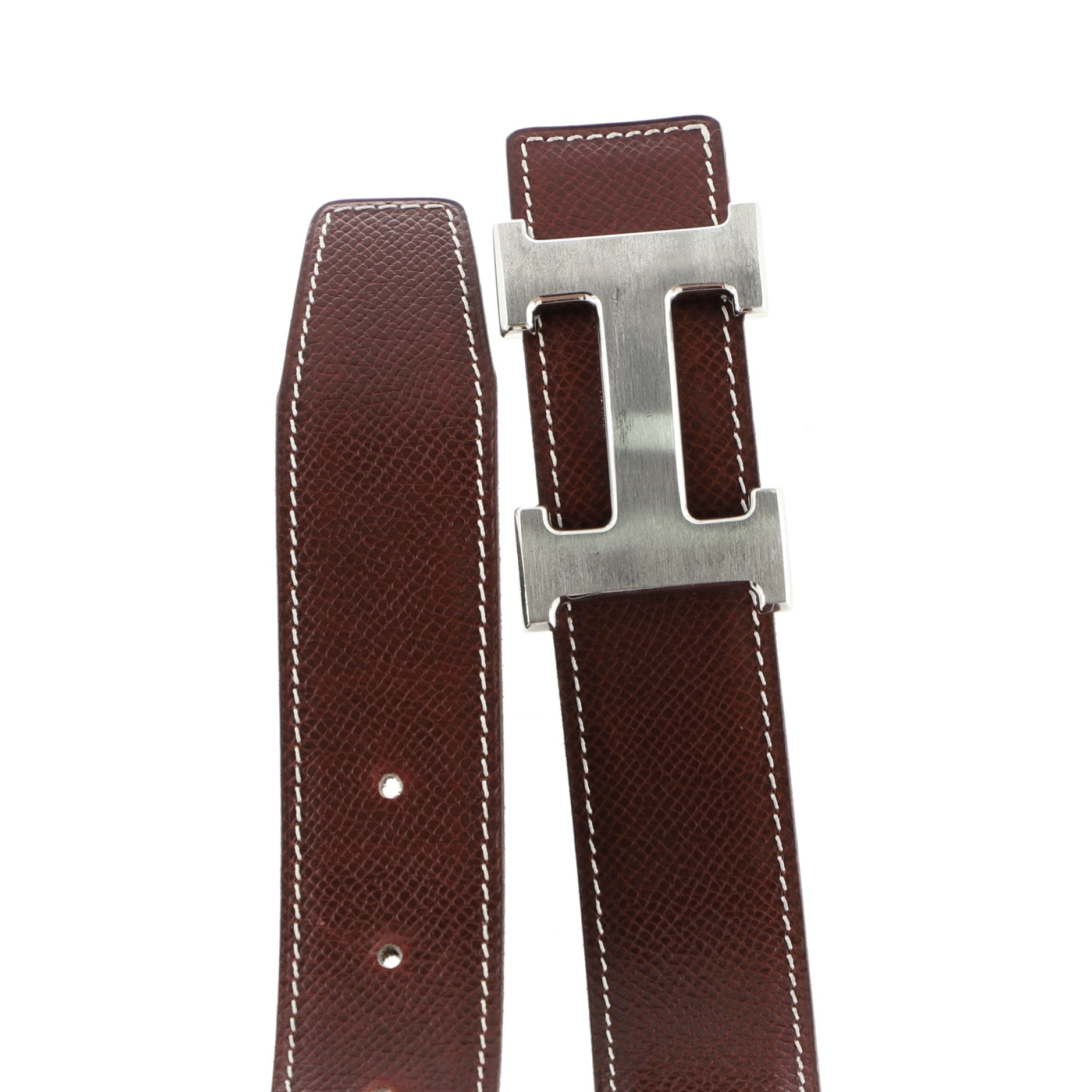 Constance Reversible Belt Leather Thin 80