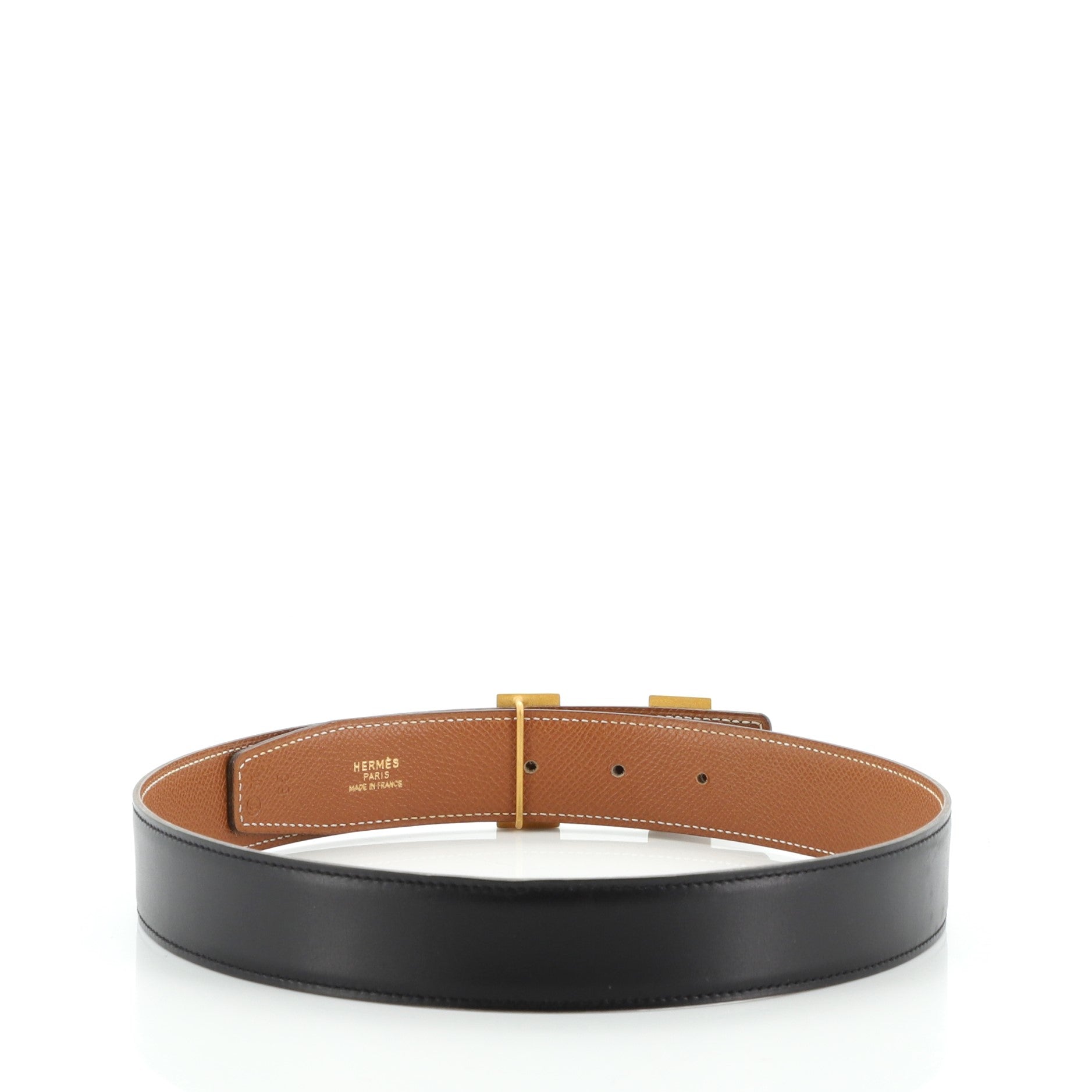 Constance Reversible Belt Leather Thin 65