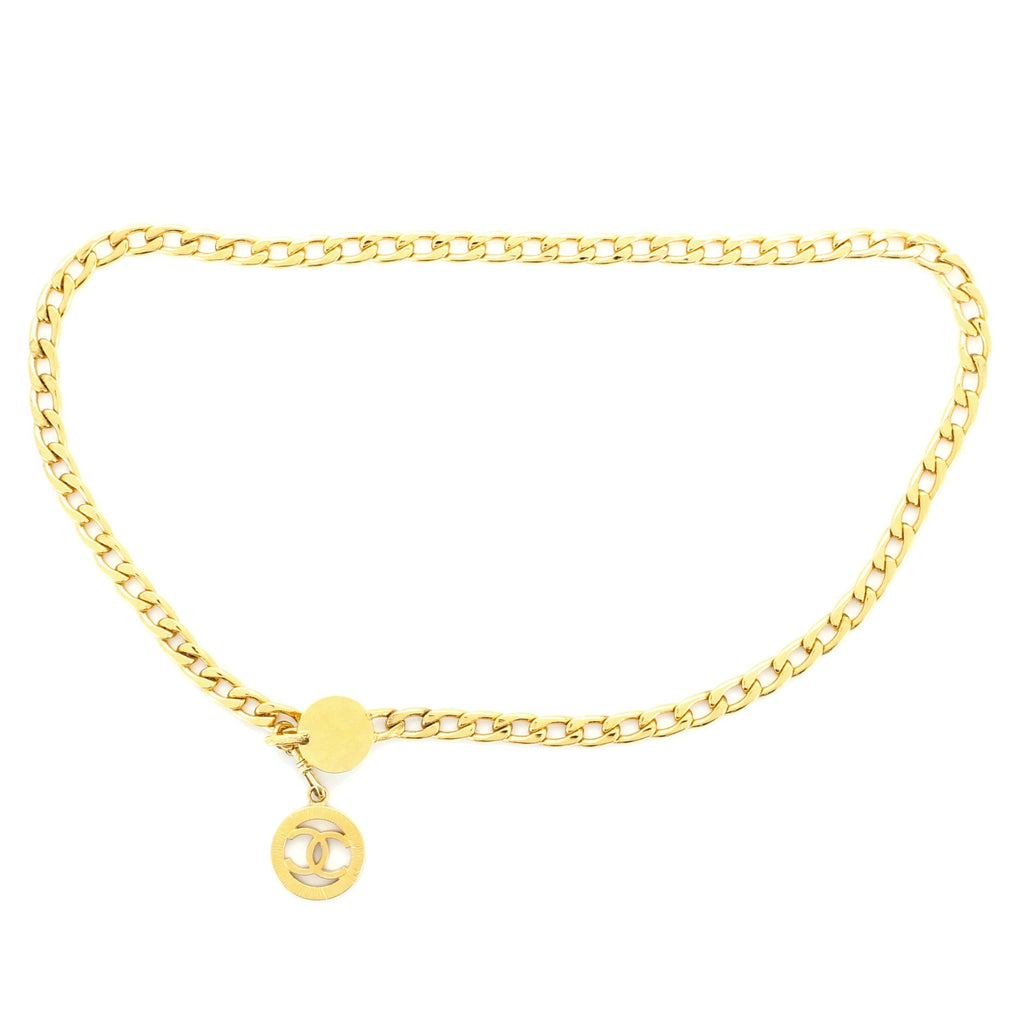 Vintage Medallion Chain Belt Metal