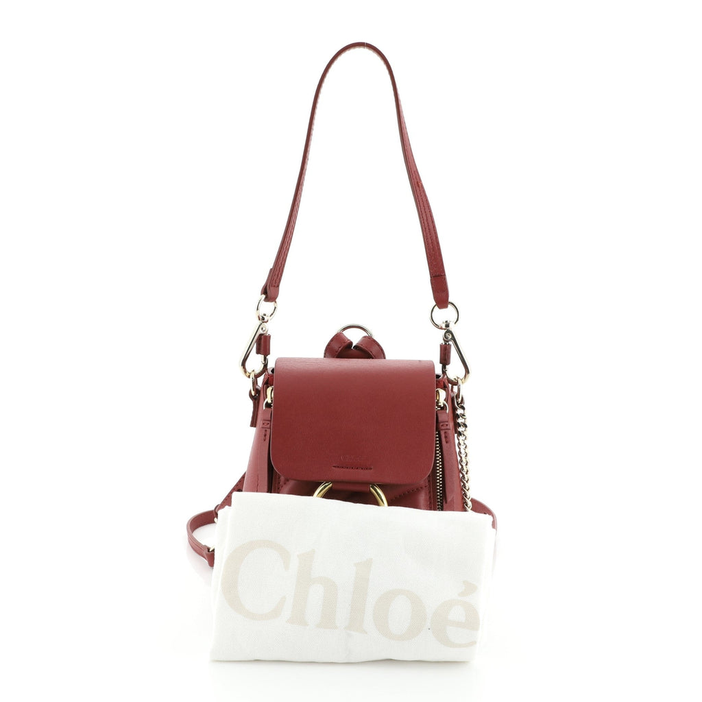 Faye Backpack Quilted Leather Mini
