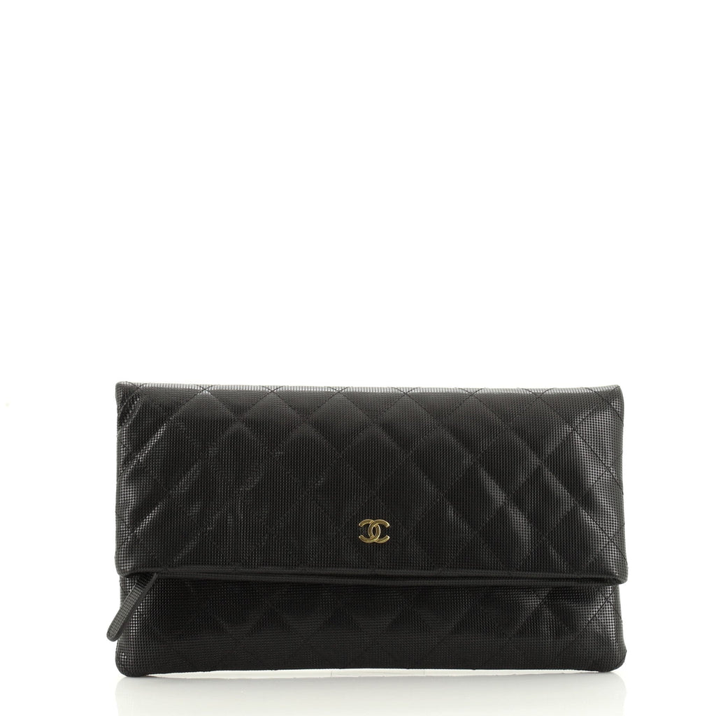 Beauty CC Clutch Pixel Effect Quilted Calfskin