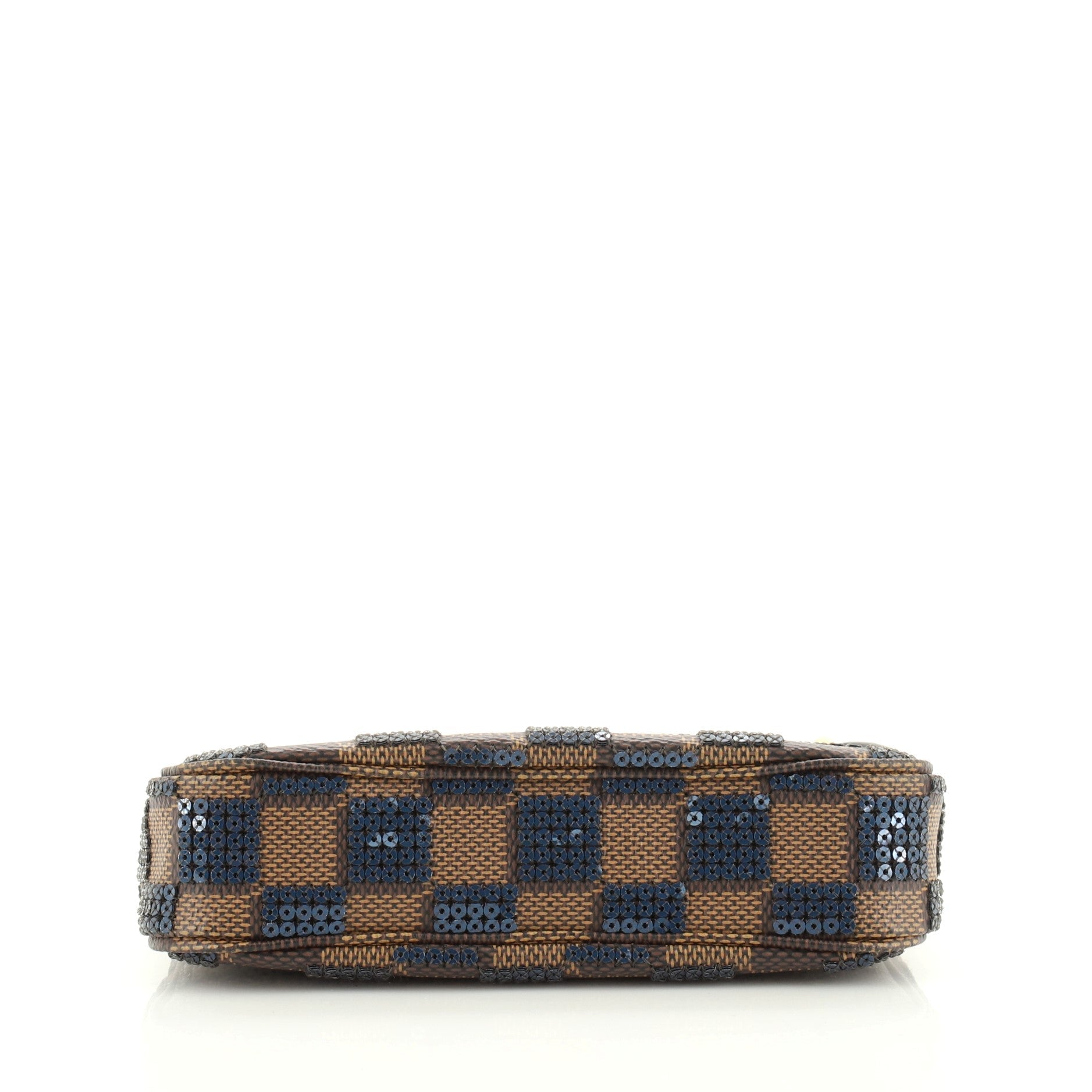 Pochette Accessoires Damier Paillettes Mini