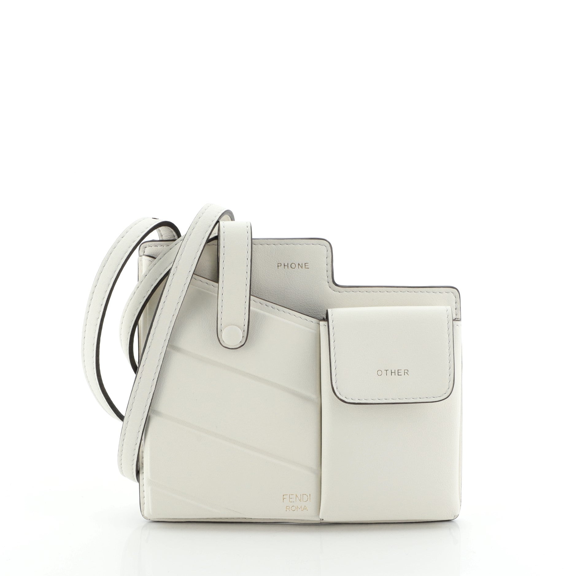 Bustine Century Crossbody Bag Leather Mini