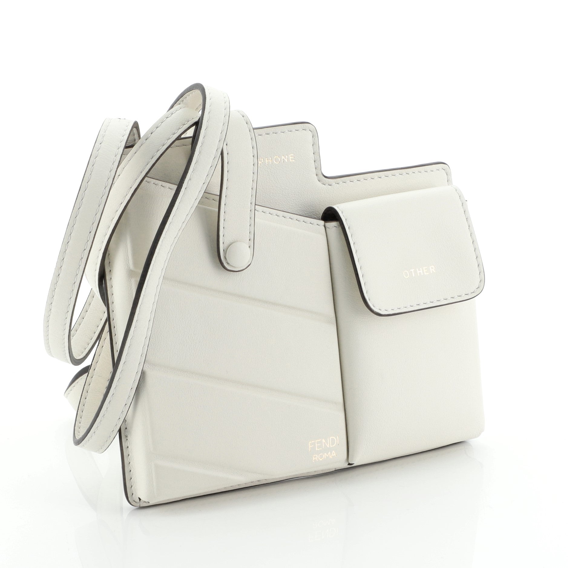 Bustine Century Crossbody Bag Leather Mini