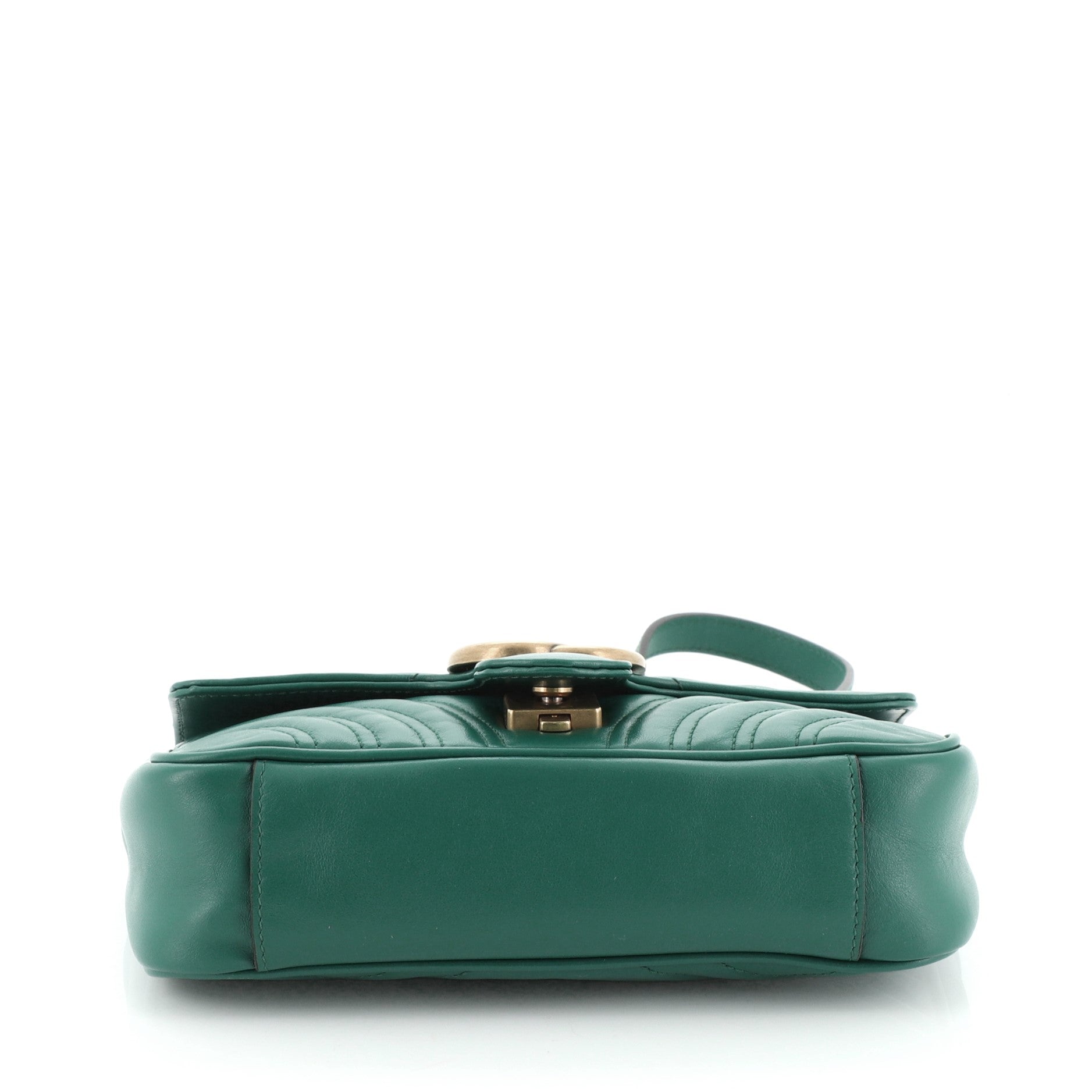 GG Marmont Flap Bag Matelasse Leather Mini
