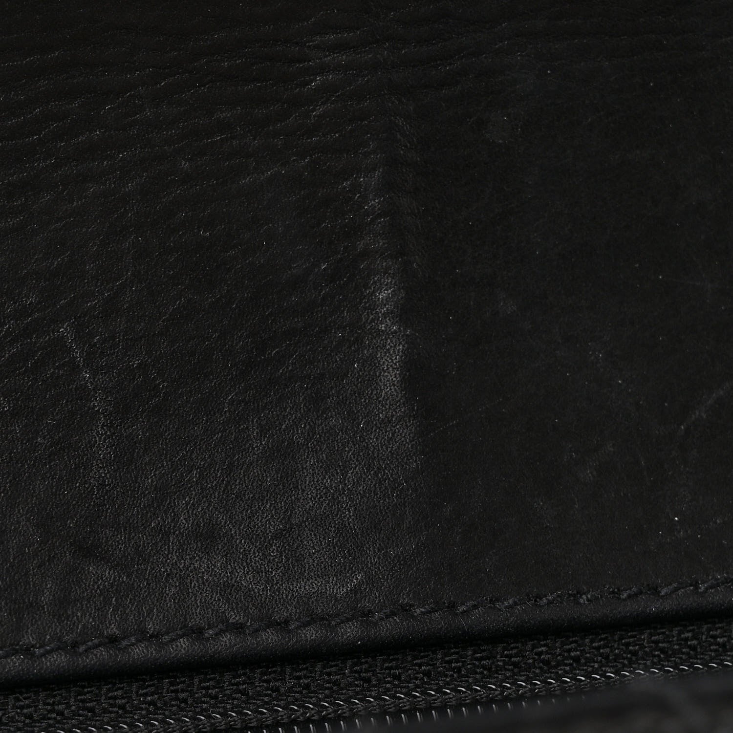 Calfskin Stitched Medium Single Flap Black