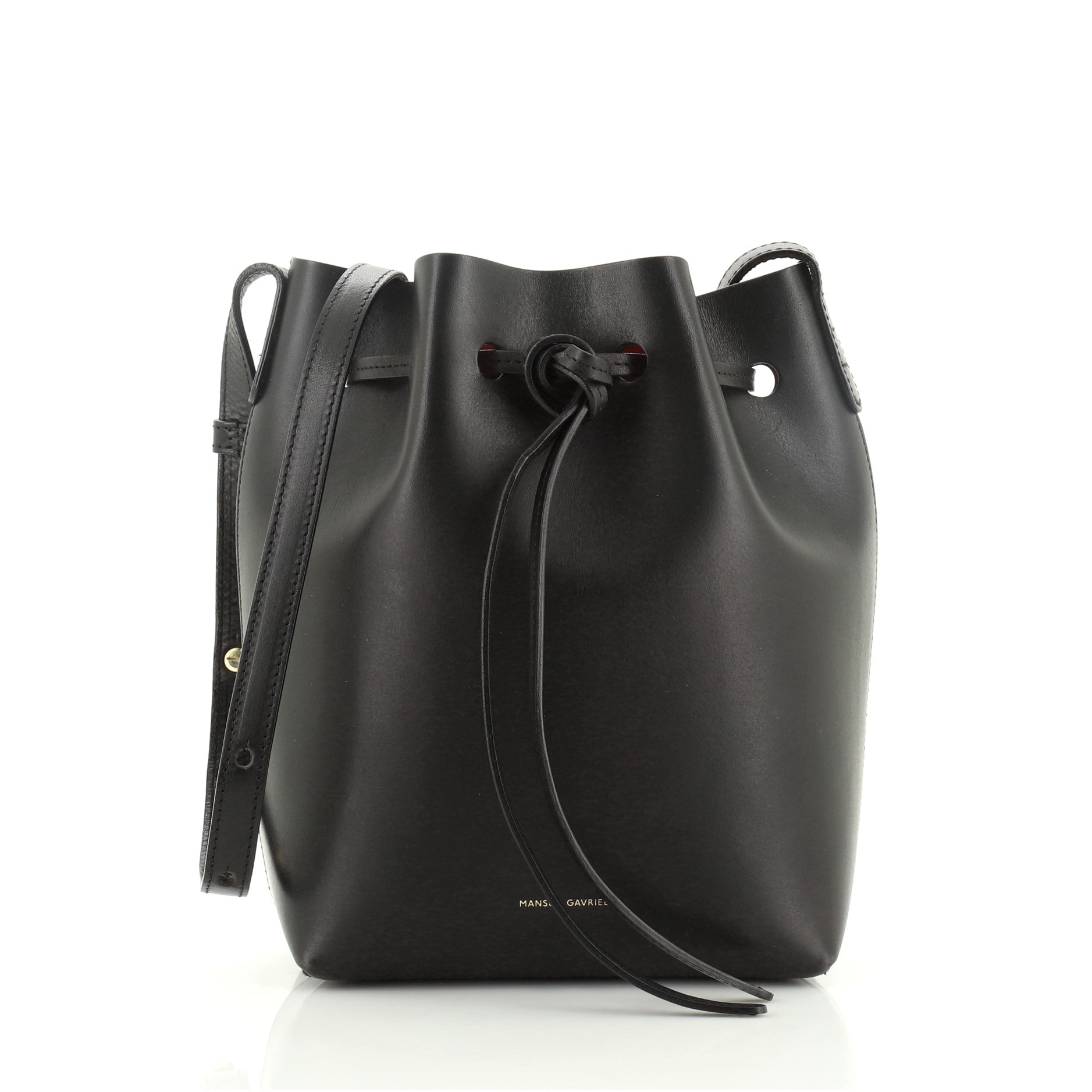 Bucket Bag Leather Mini