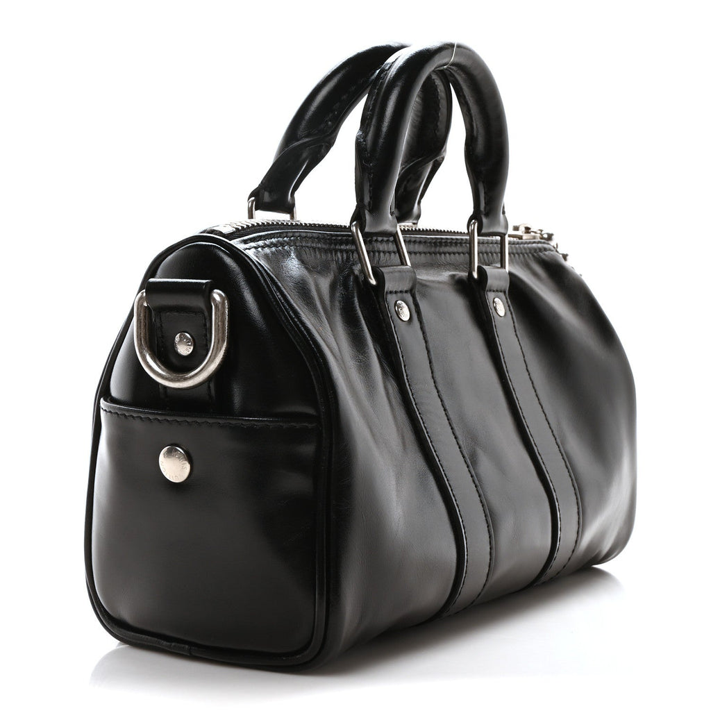 Calfskin Cargo Keepall Bandouliere 25 Black