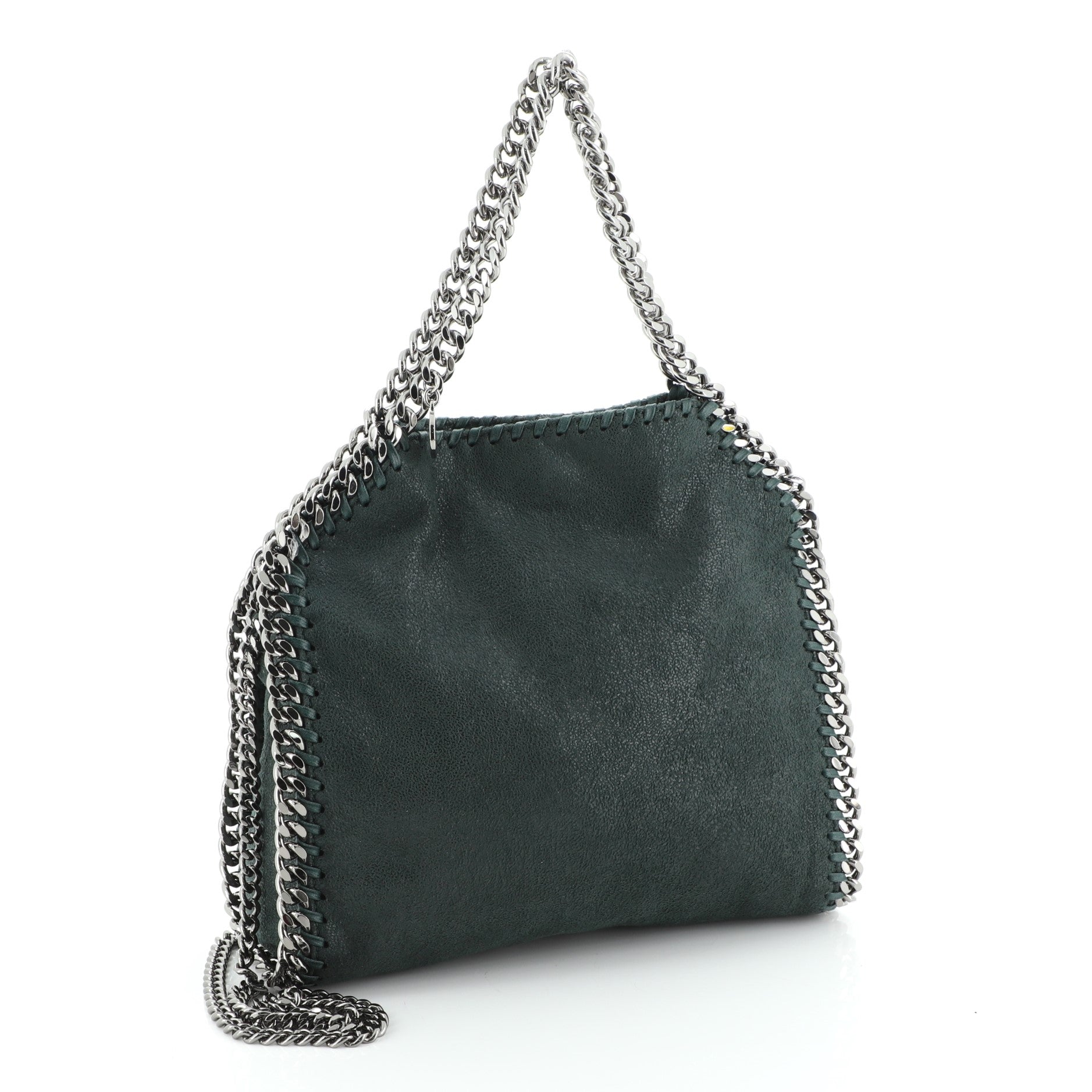 Falabella Fold Over Flap Crossbody Bag Shaggy Deer Mini
