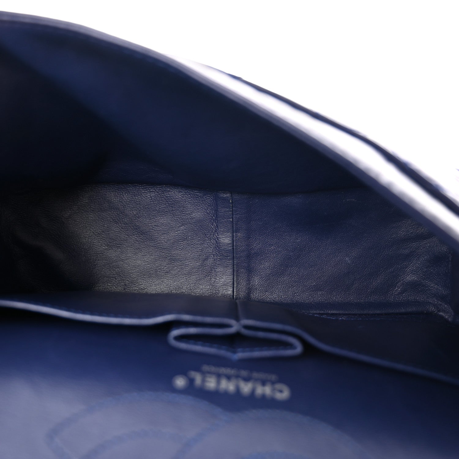 Aged Calfskin Quilted 2.55 Reissue 226 Flap Dark Blue