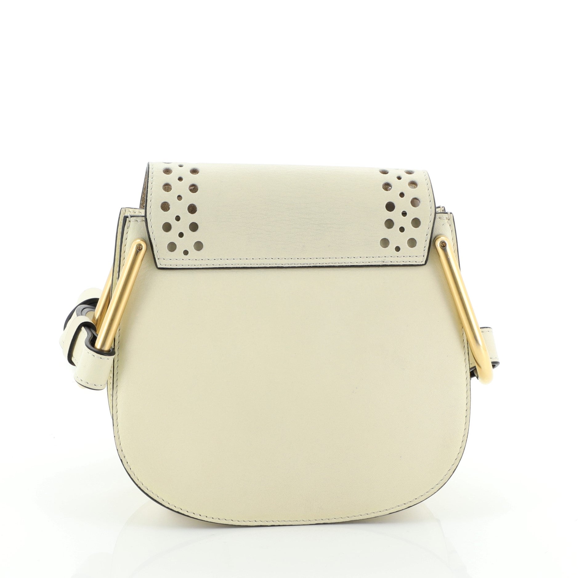 Hudson Handbag Perforated Leather Mini