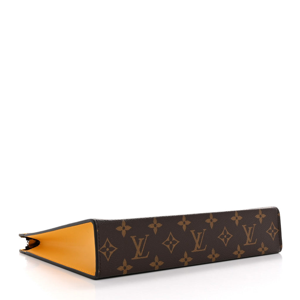 Monogram Macassar Pochette Voyage MM Safran Yellow